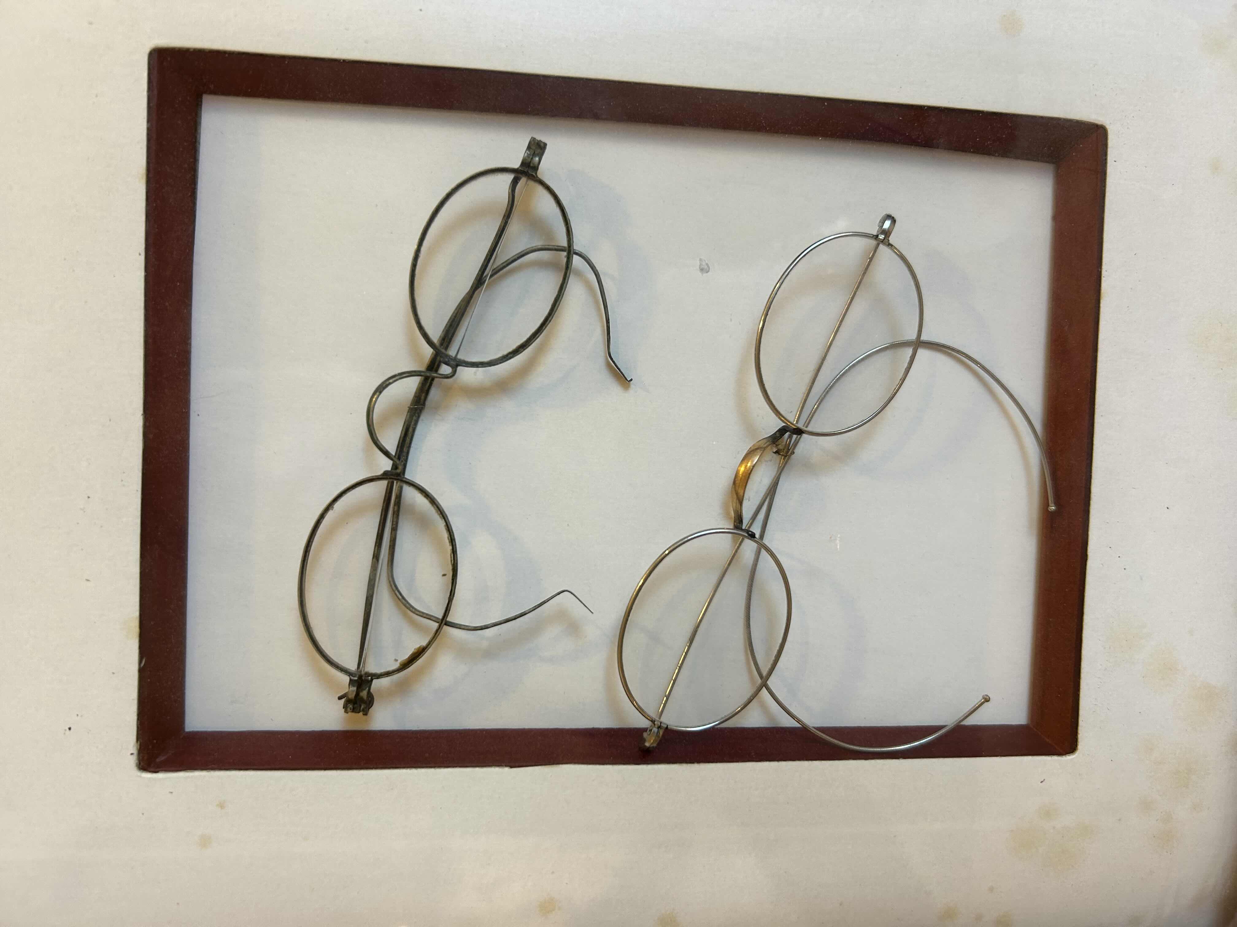 Photo 1 of 8 x 10 WOOD FRAMED SPECTACLES