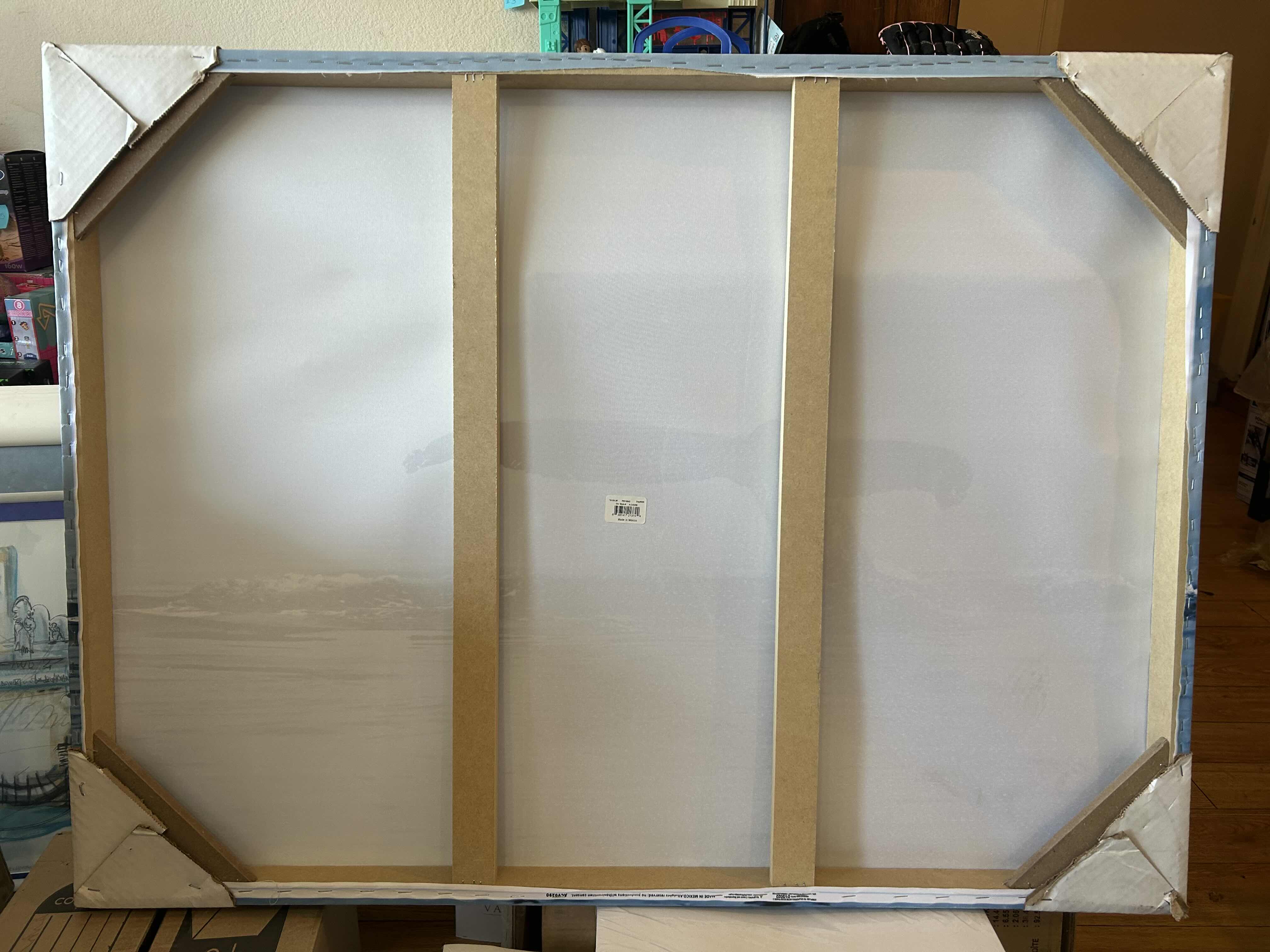 Photo 1 of “BREACHING” CANVAS ARTWORK 40” X H30”