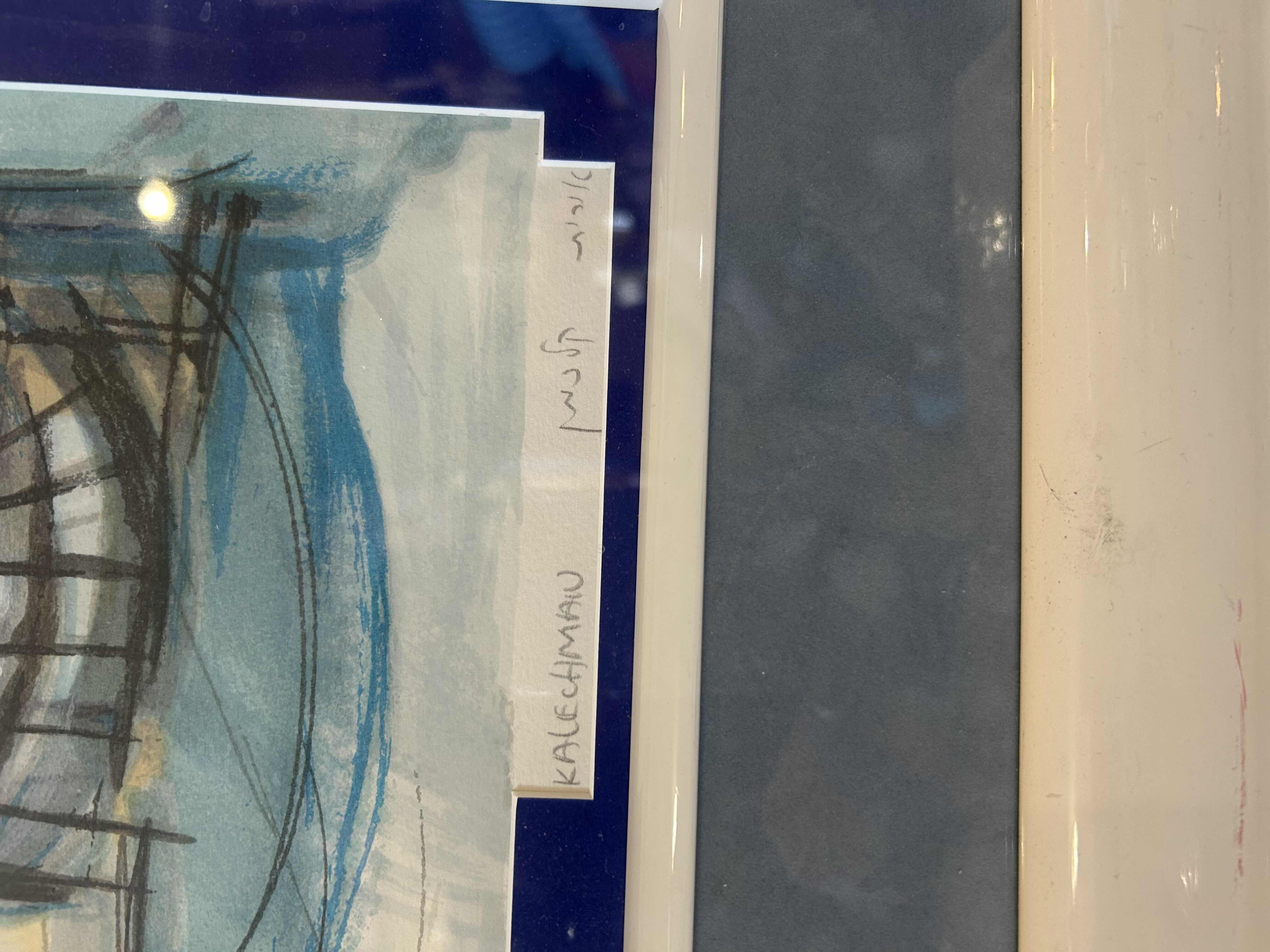 Photo 1 of ARTWORK BY THE LATE ISRAELI ARTIST IRIT KALECHMAN A.P. EDITION 36” X H31”