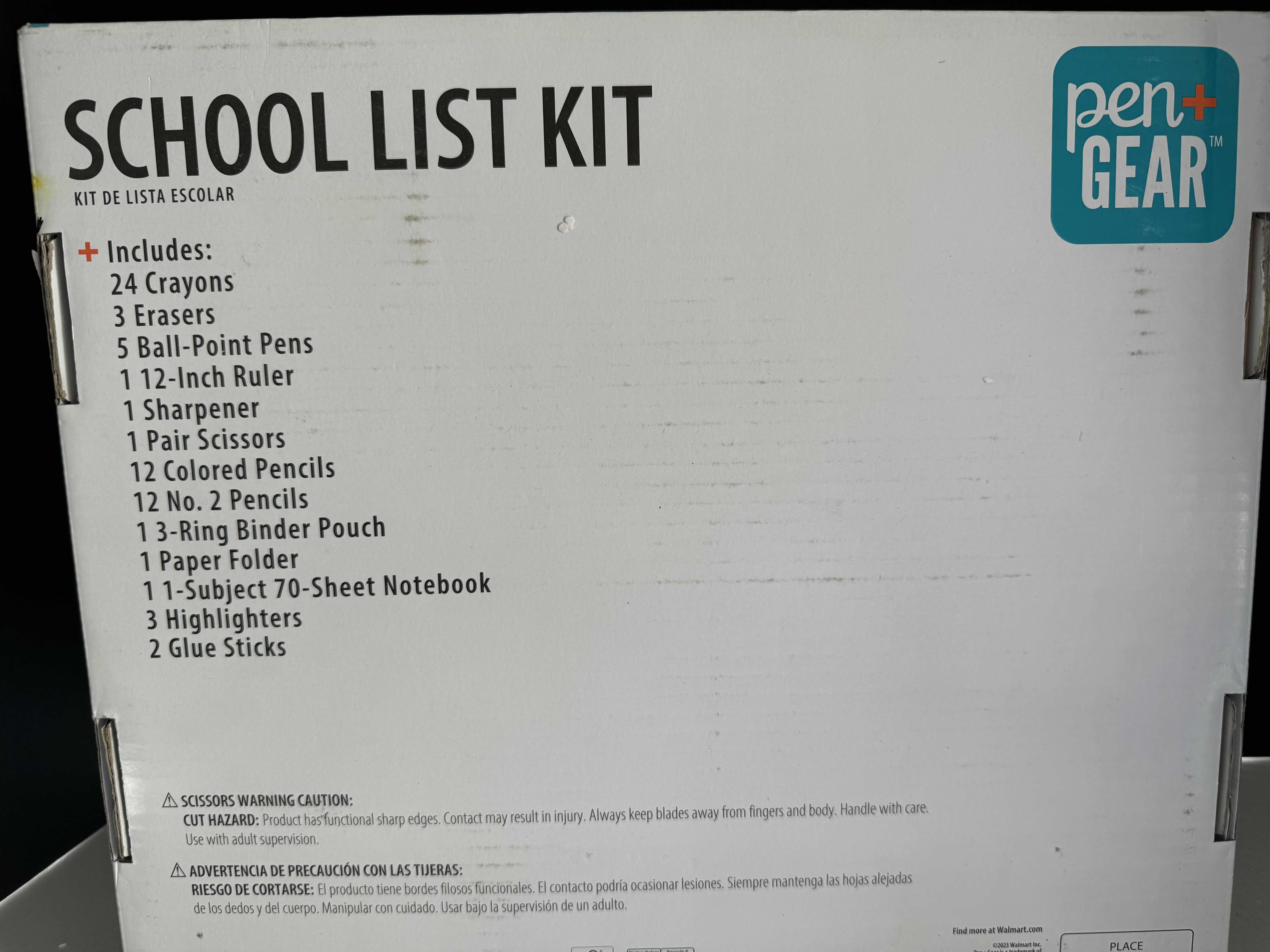 Photo 1 of 2- BRAND NEW PEN + GEAR SCHOOL LIST KIT