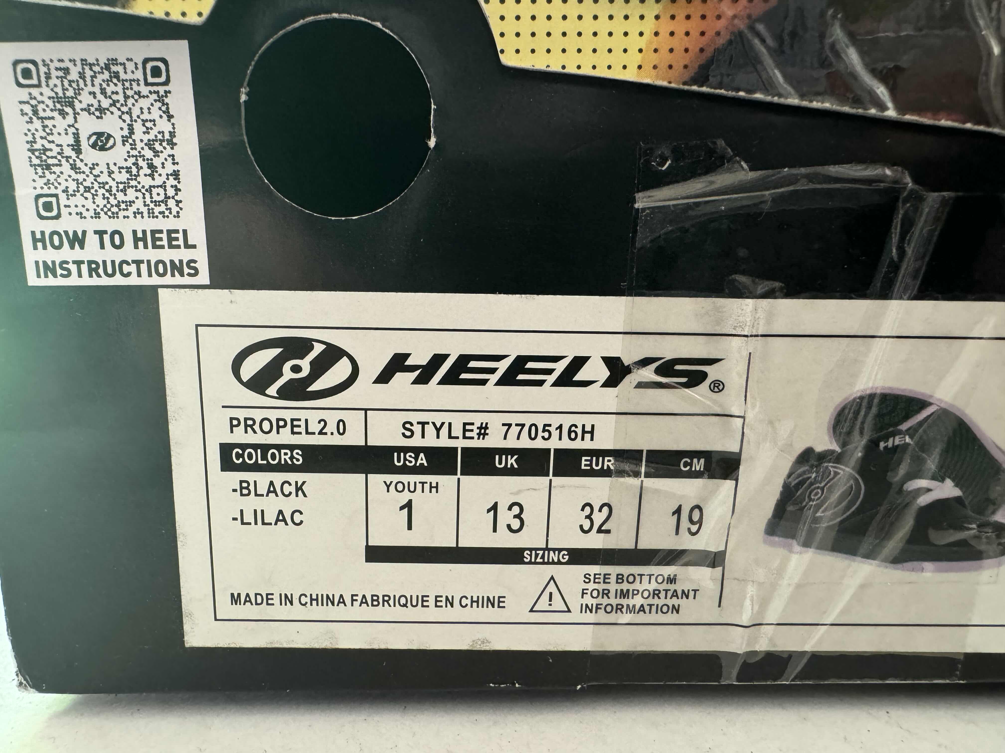 Photo 1 of BRAND NEW HEELYS SIZE YOUTH 1