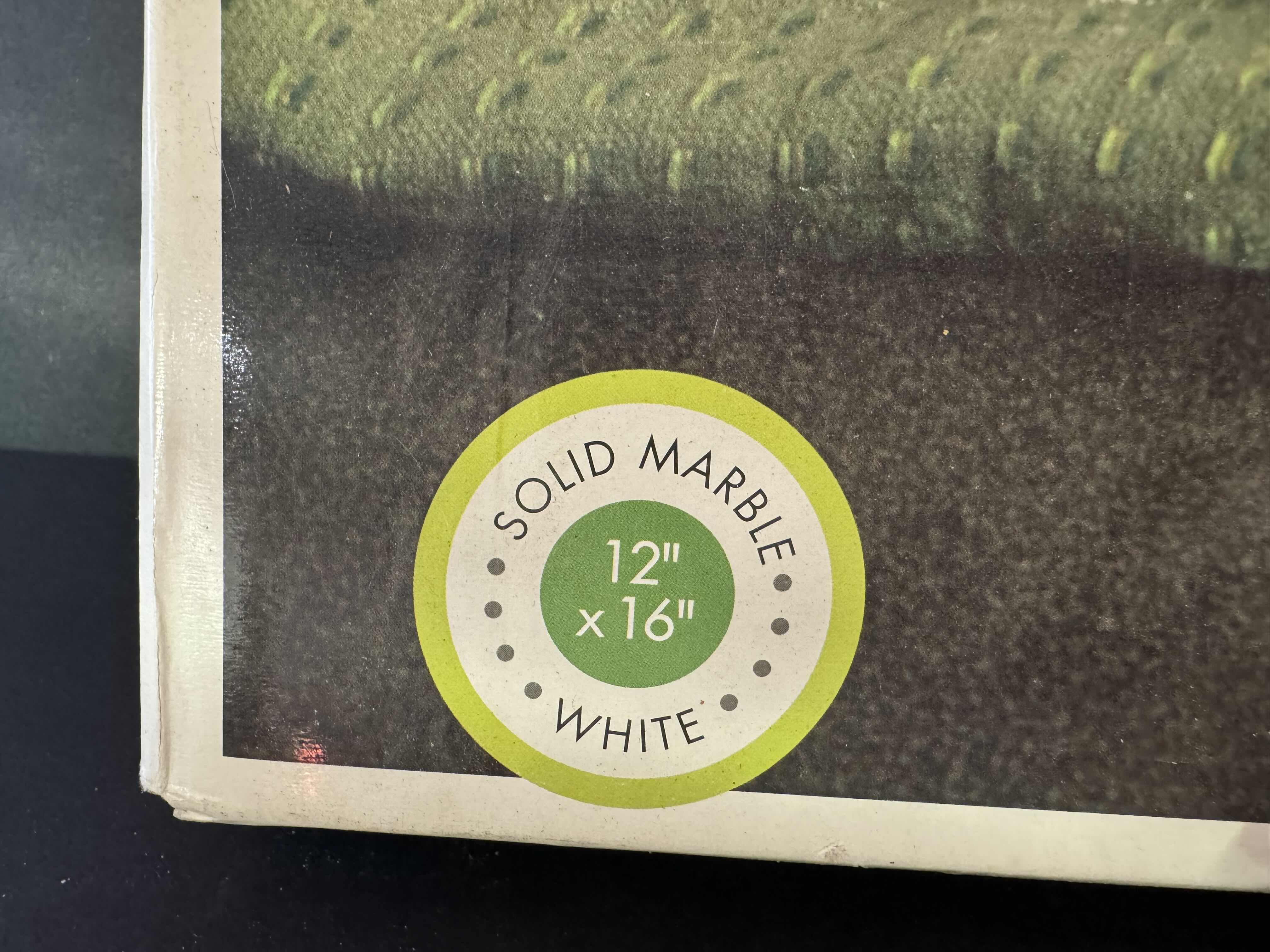 Photo 1 of BRAND NEW MARBLE PASTRY BOARD
12” X 16”