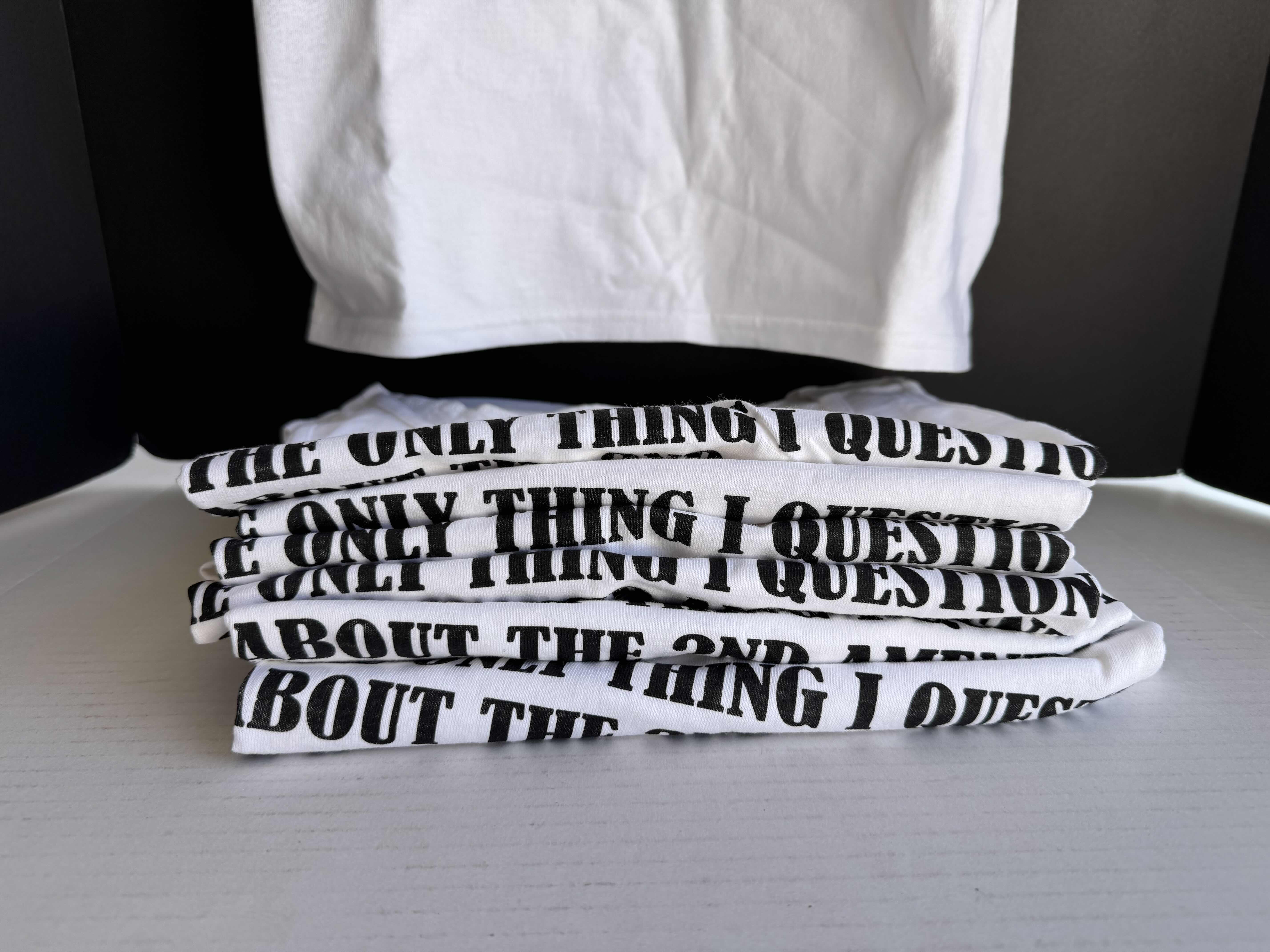 Photo 1 of 7- 2ND AMENDMENT SLEEVELESS T-SHIRTS, 6 MEDIUM, 1 SMALL