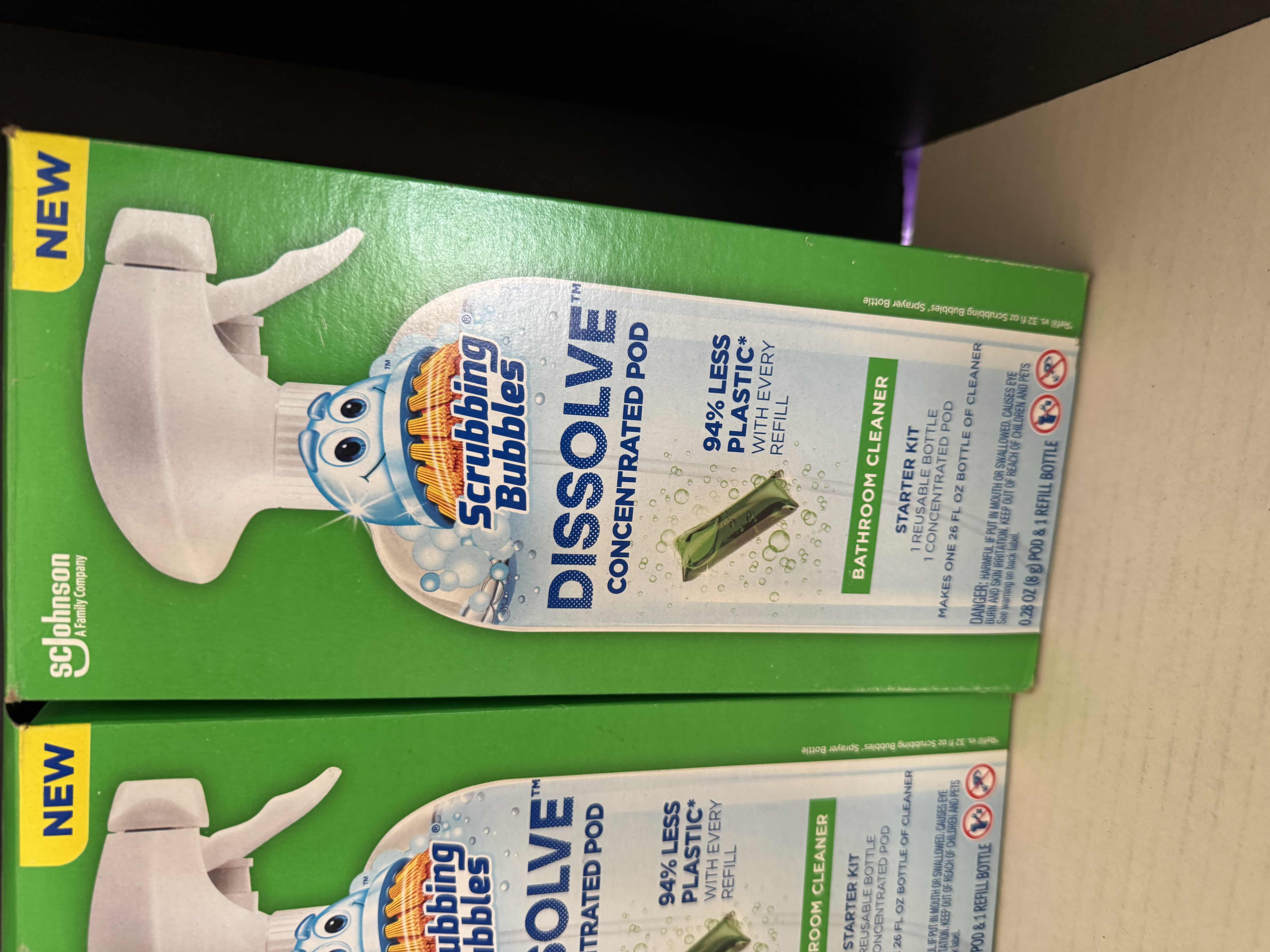 Photo 1 of BRAND NEW CLEANING PRODUCTS (SCRUBBING BUBBLES AND BOUNCE)