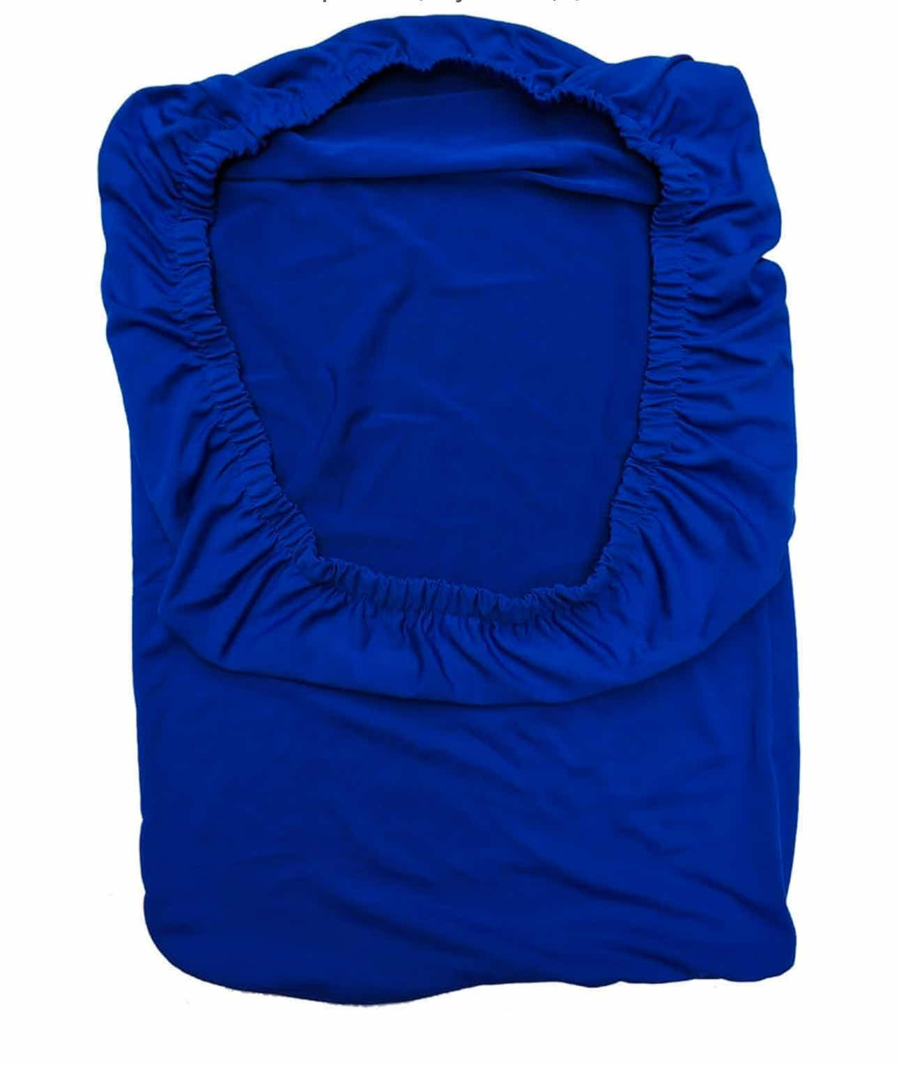 Photo 1 of 12-BRAND NEW BLUE SPANDEX FABRIC STRETCH REMOVABLE WASHABLE DINING ROOM CHAIR COVER PROTECTOR SEAT SLIPCOVERS