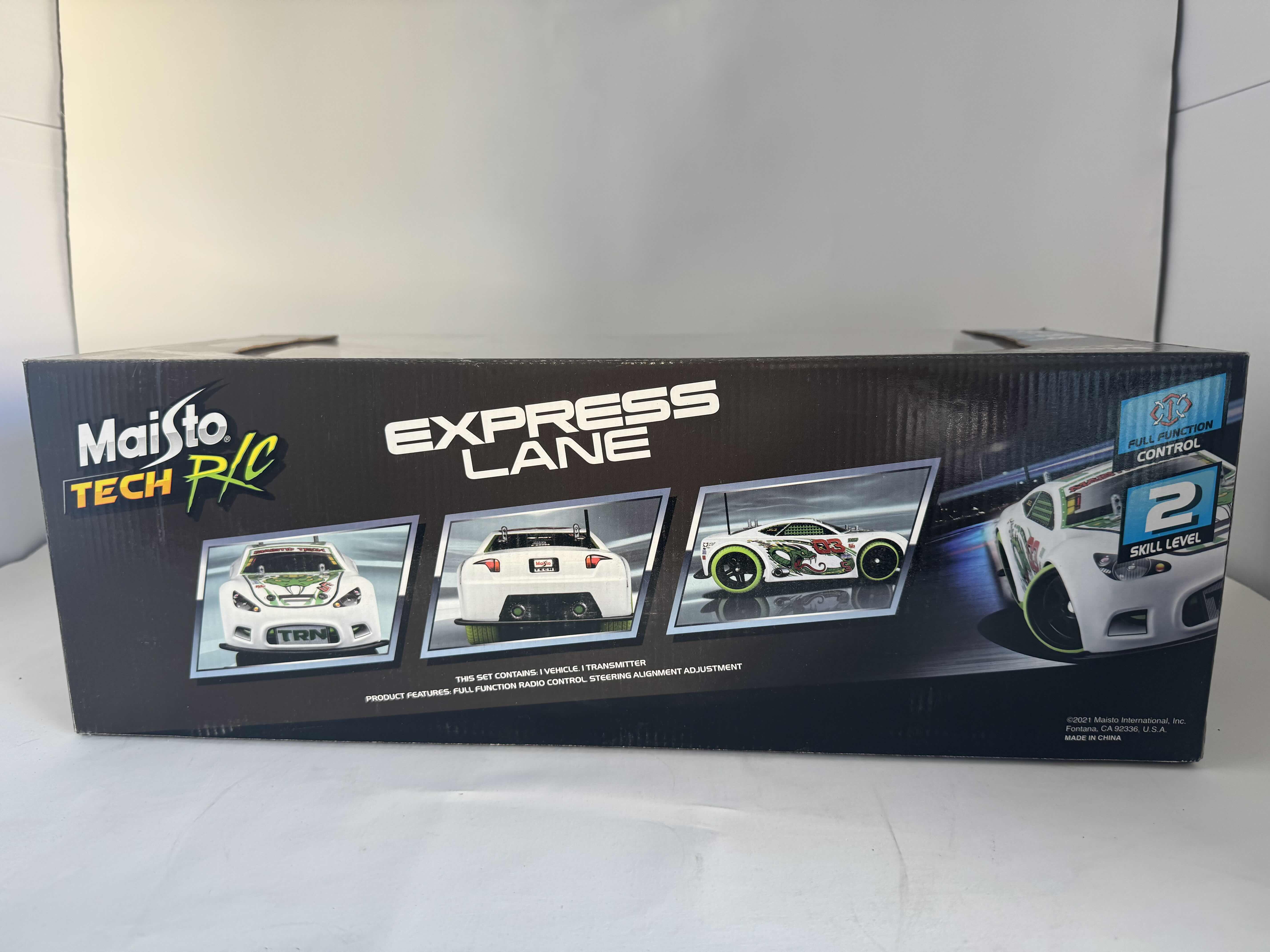 Photo 1 of 2-BRAND NEW MAISTO TECH R/C 27MHZ STREET SERIES EXPRESS LANE R/C CAR #9