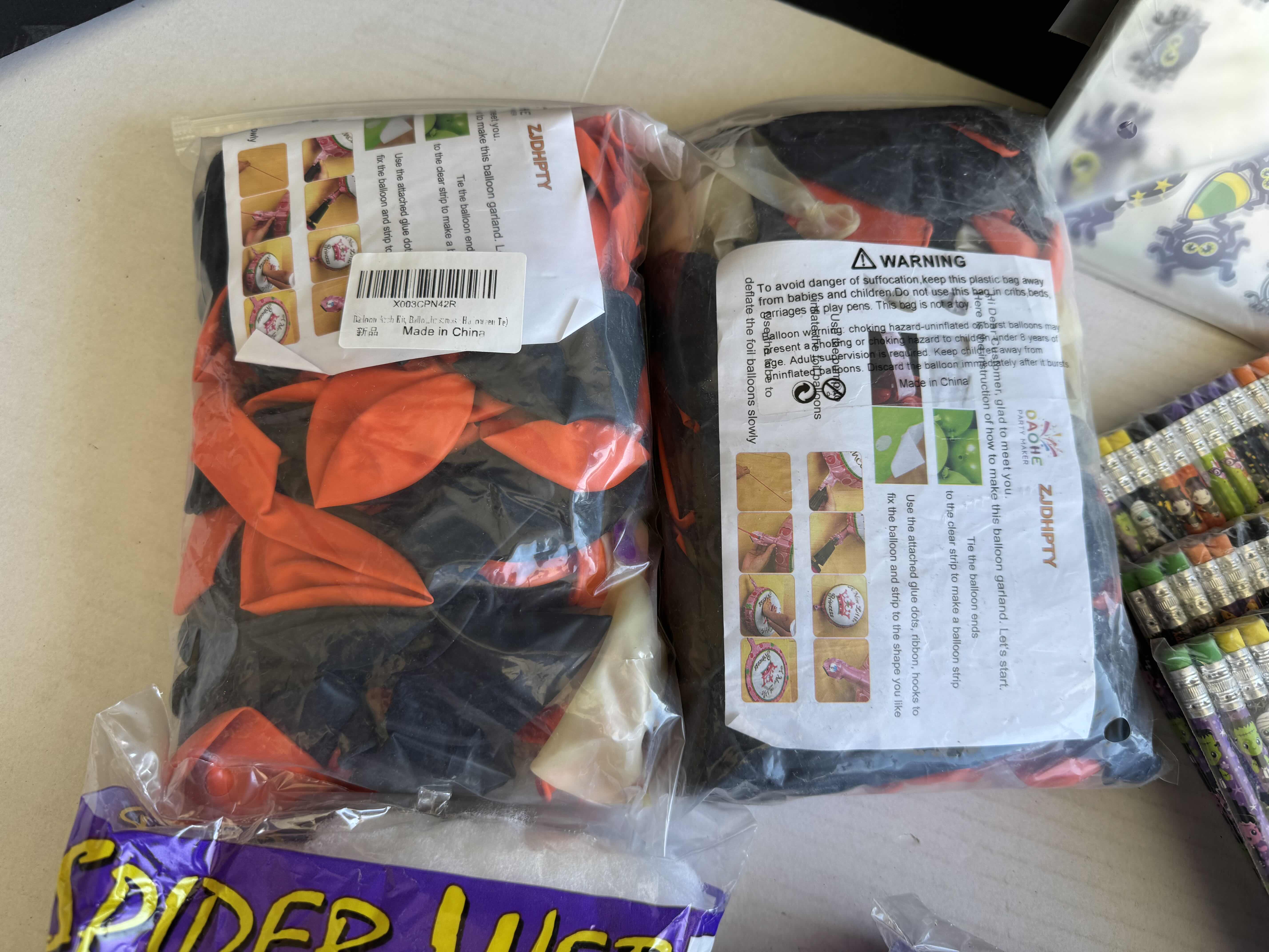 Photo 1 of 12 ASSORTED HALLOWEEN ITEMS