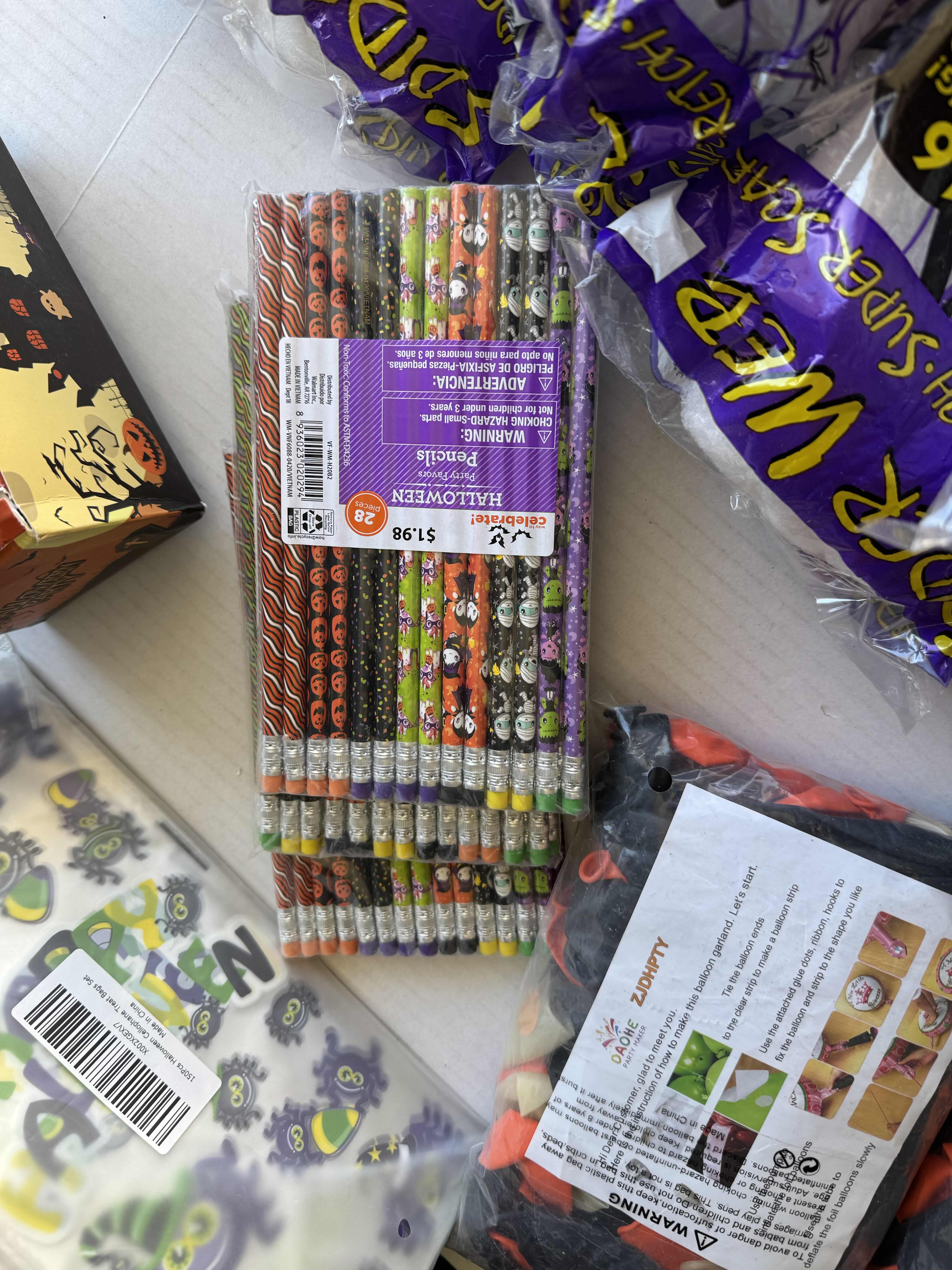 Photo 1 of 12 ASSORTED HALLOWEEN ITEMS