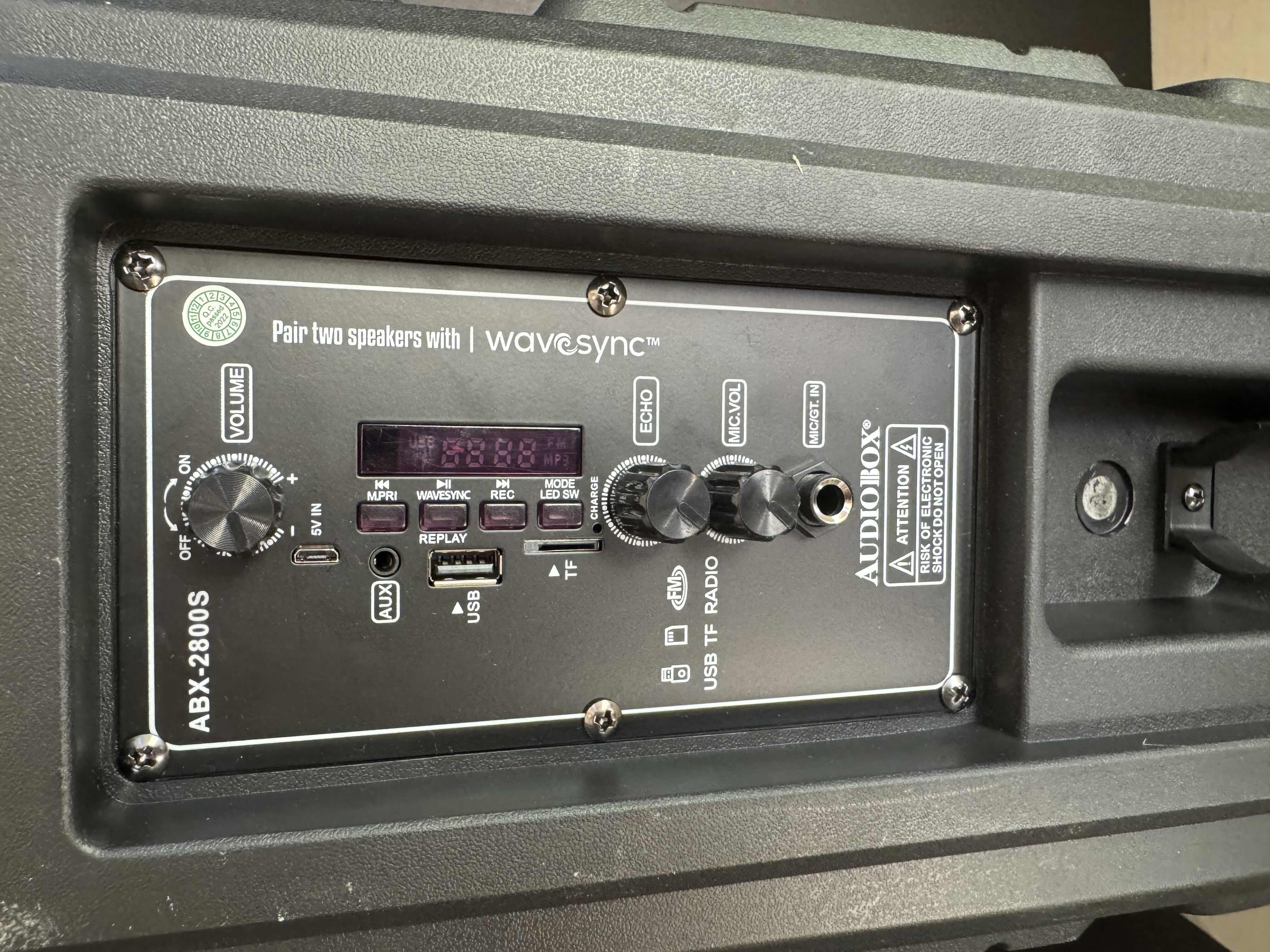 Photo 1 of ABX BLUETOOTH SPEAKER FOR MUSIC AT PARTIES AND CELEBRATIONS WITH TRIPOD STAND