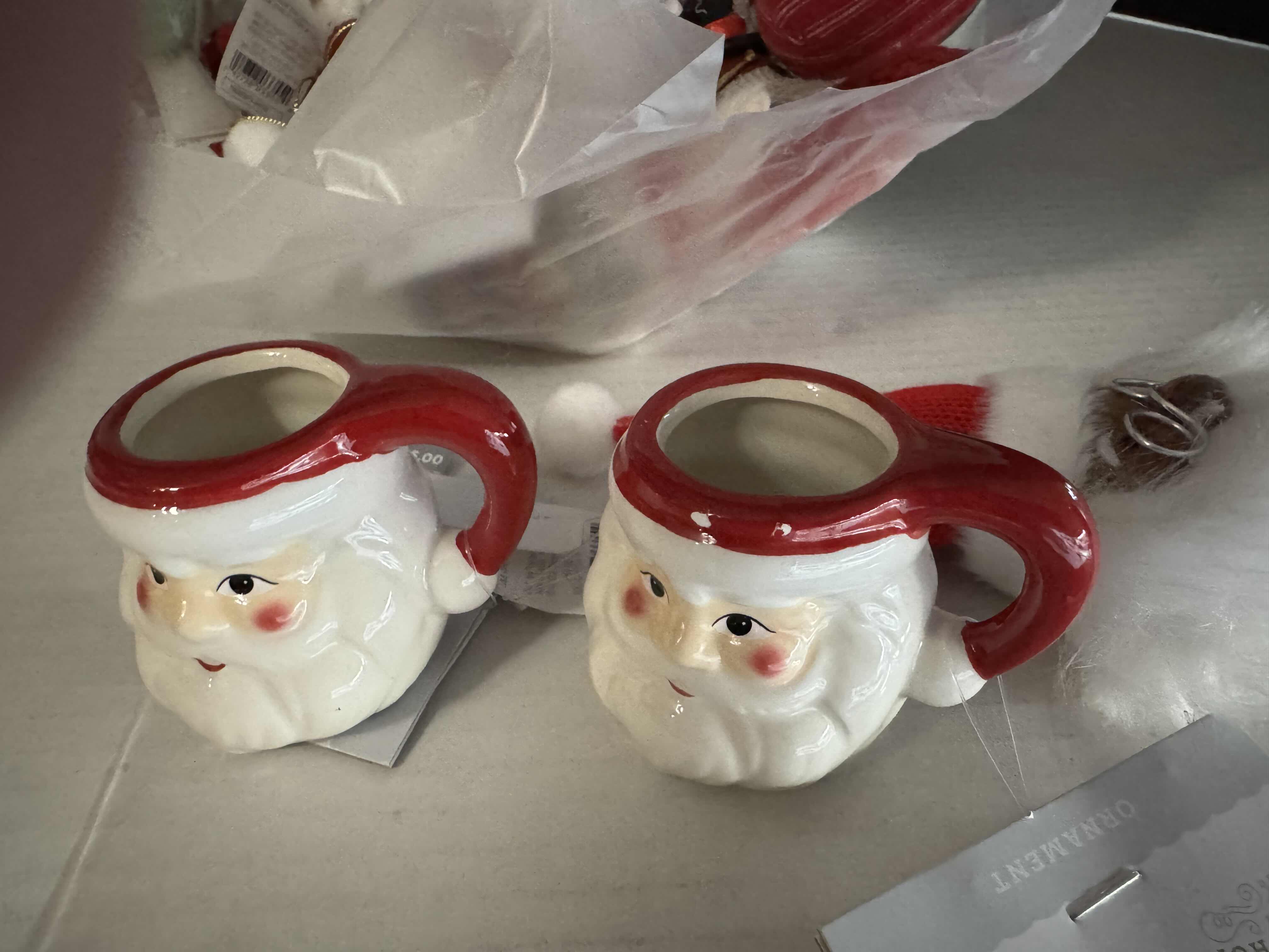 Photo 1 of ASSORTED CHRISTMAS DECORATION SANTA 