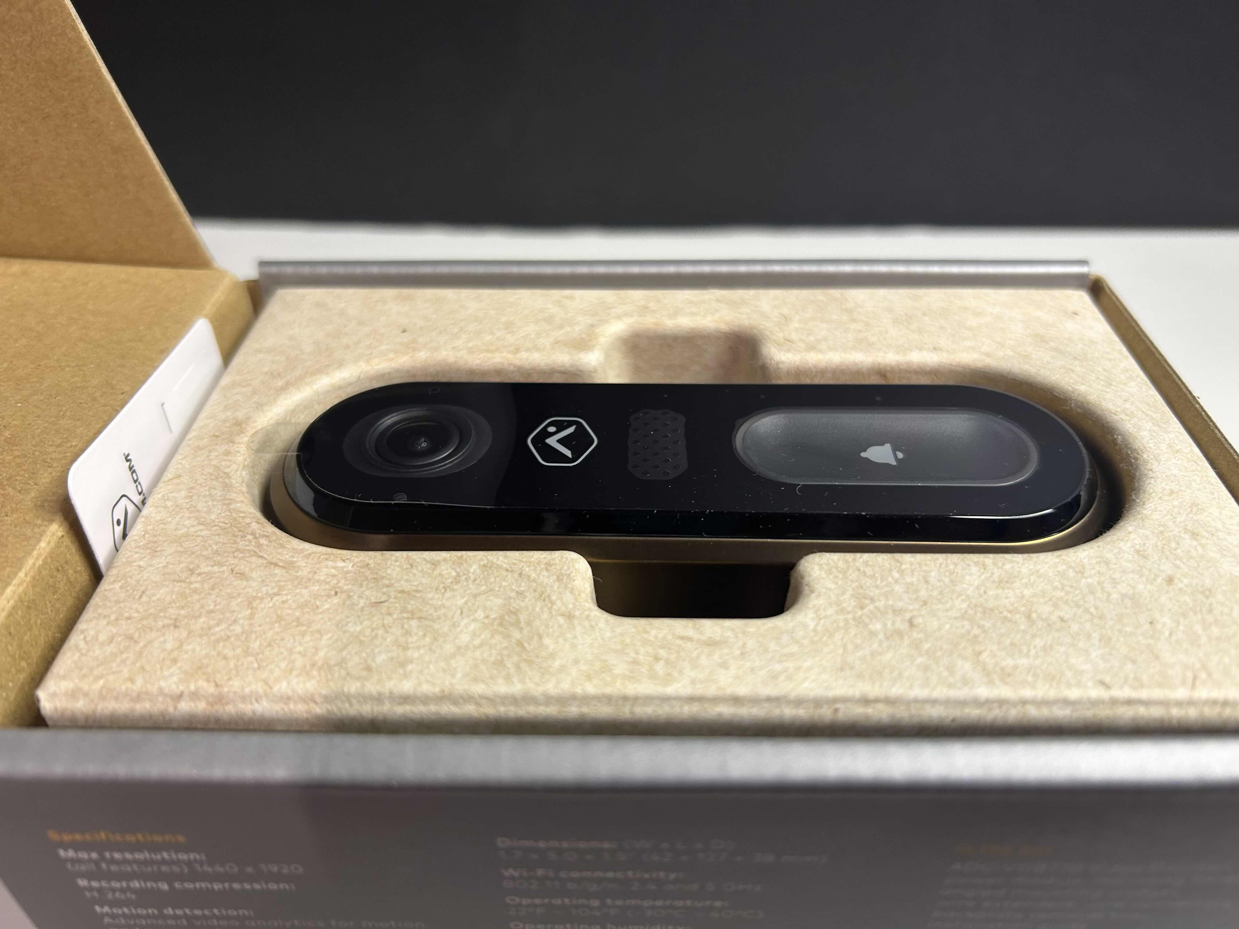 Photo 4 of 
ALARM.COM DESIGN STUDIO SERIES VIDEO DOORBELL MODEL: VDB770-BRONZE