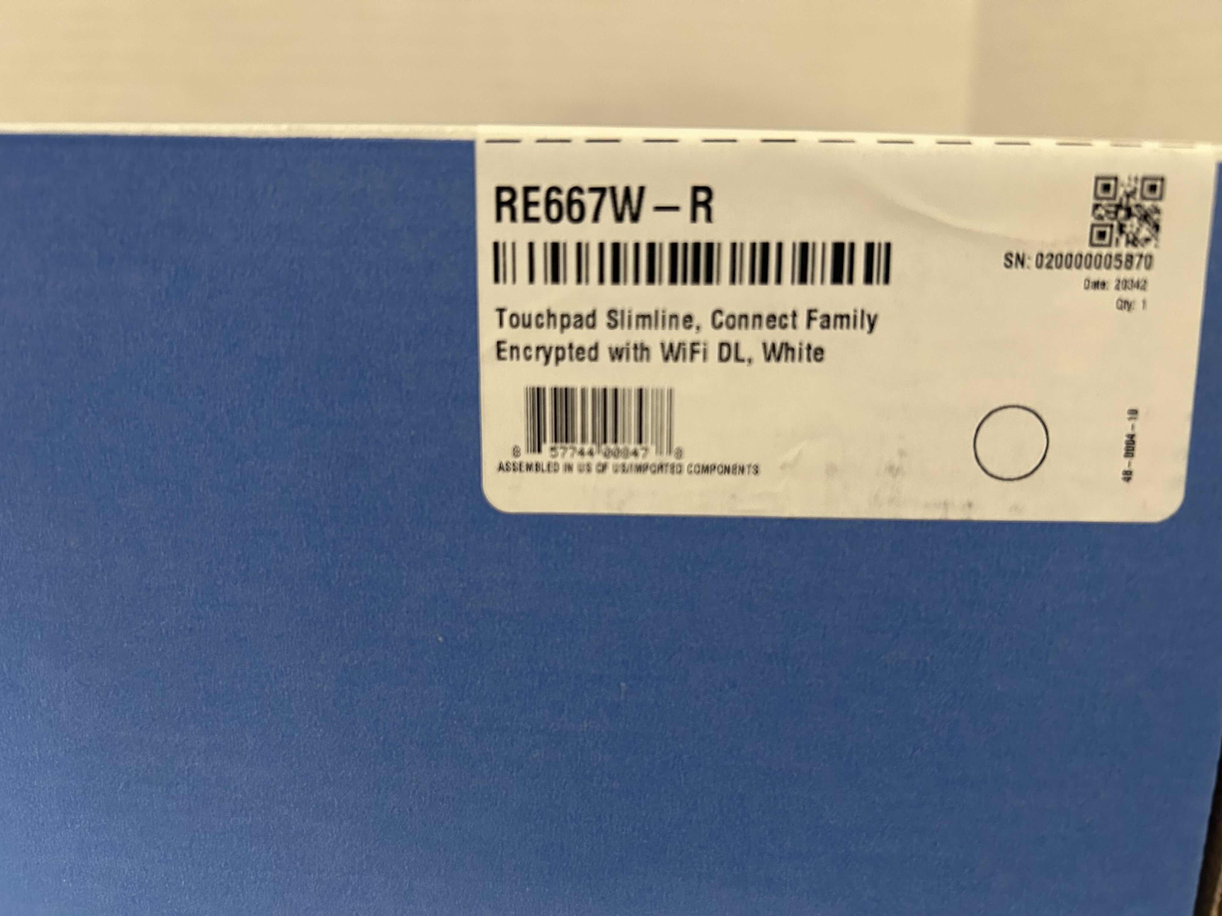 Photo 2 of BRAND NEW ALULA SLIMLINE TOUCHPAD VIDEO READY RE667W-R