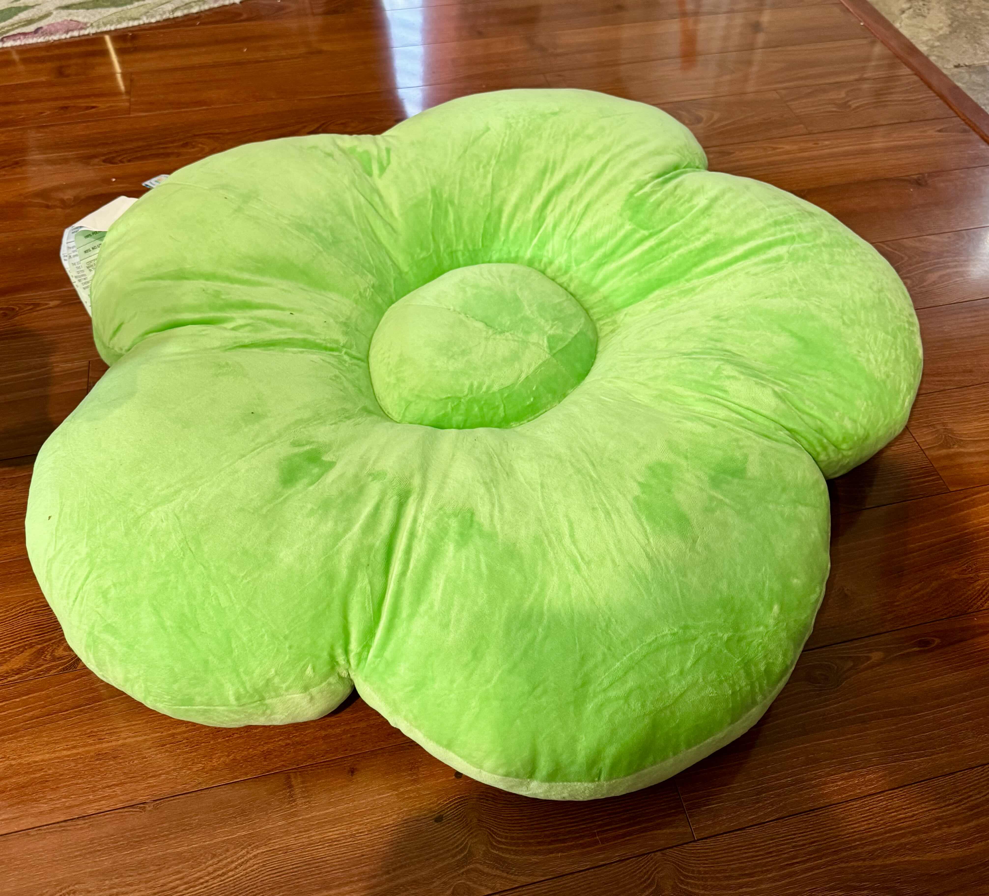 Photo 1 of 42” FLOWER PLUSH FLOOR PILLOW
