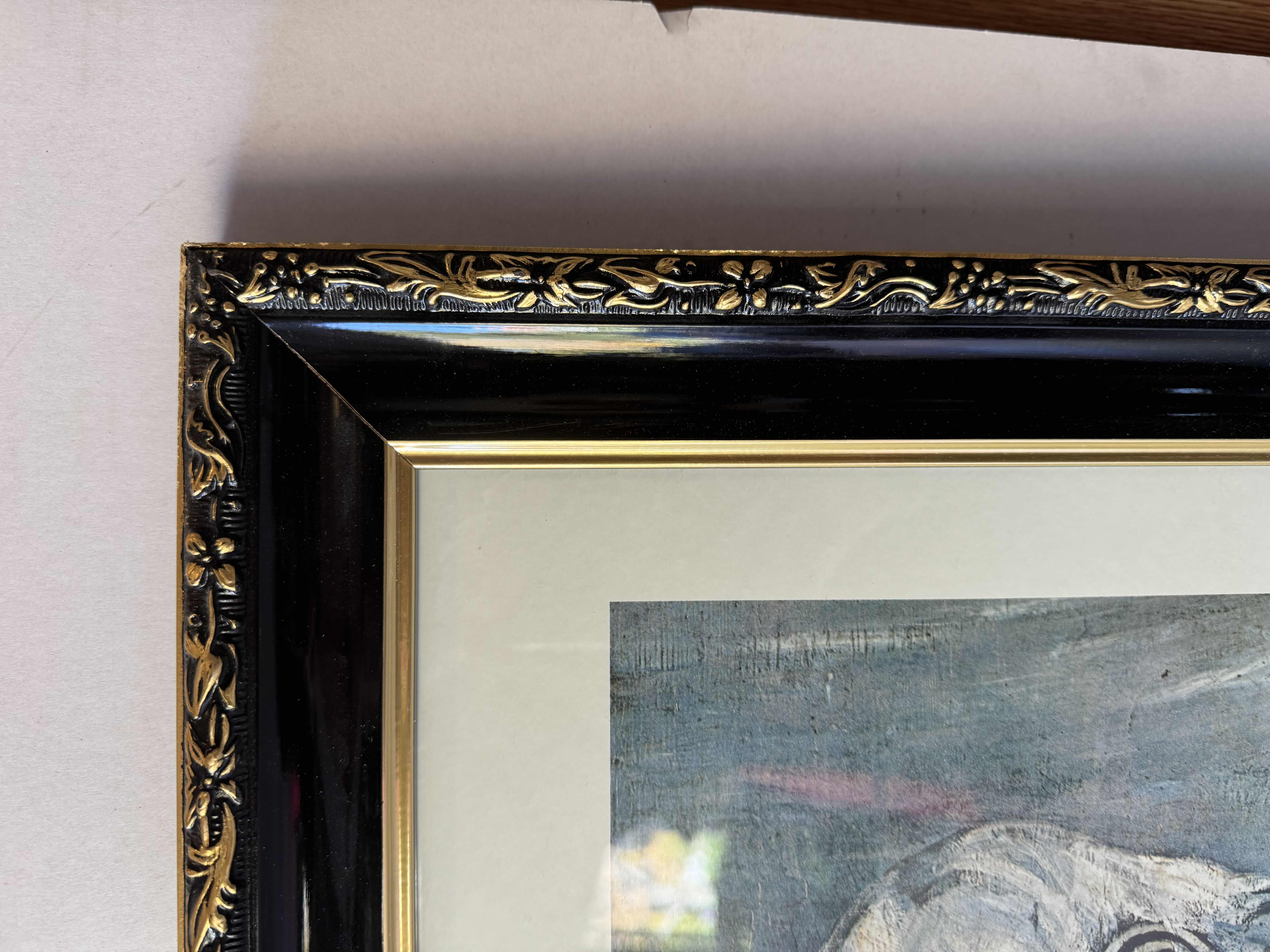 Photo 1 of 32” X 26” THE OLD GUITARIST