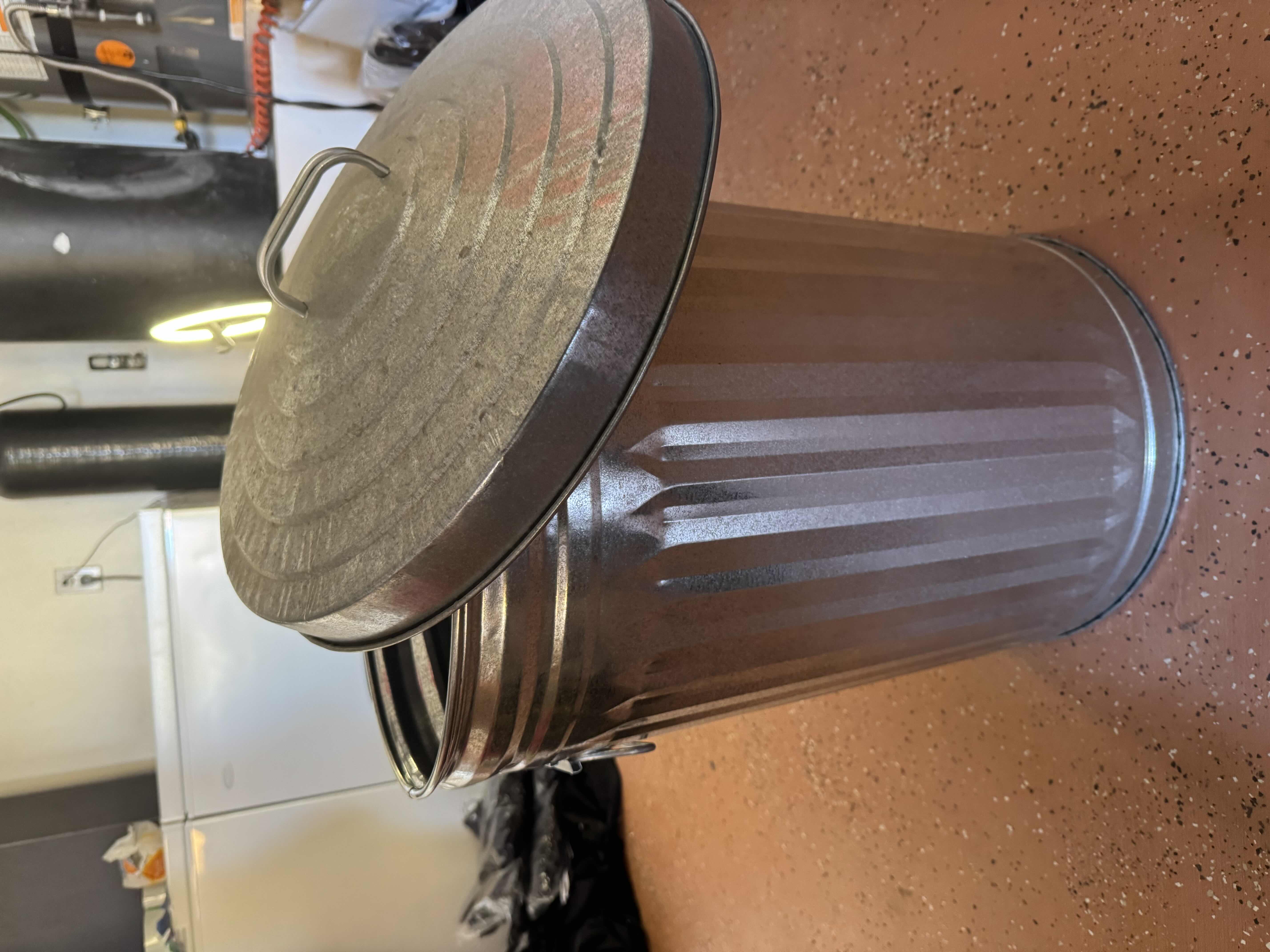 Photo 1 of BEHRENS METALWARE 20 GALLON METAL TRASH CAN