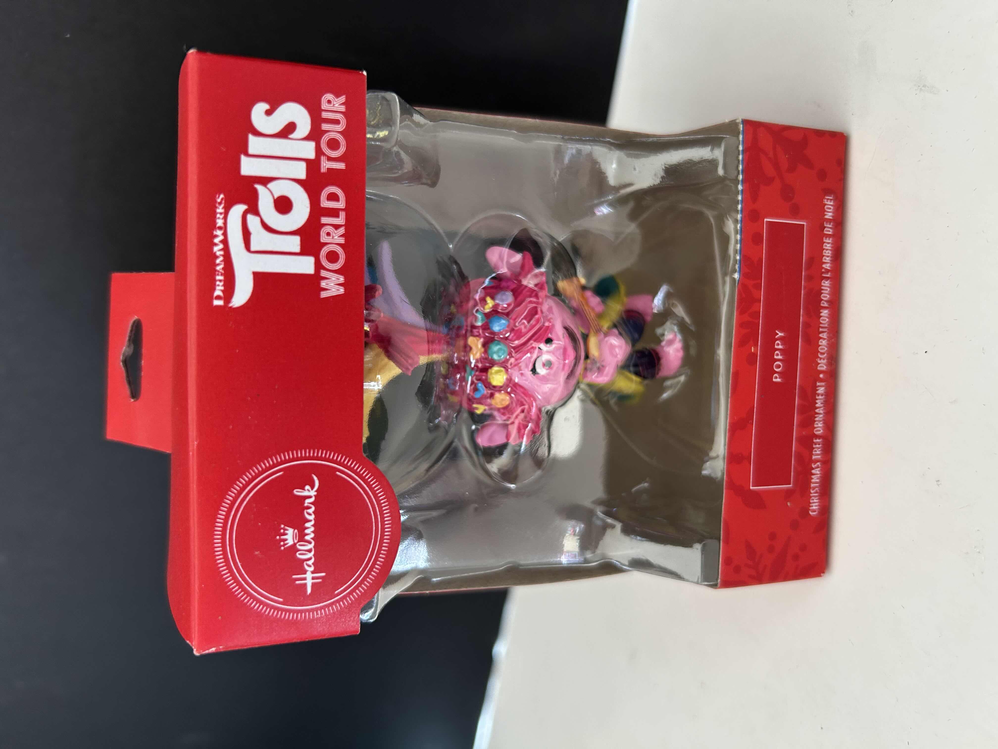 Photo 1 of BRAND NEW HALLMARK DREAMWORKS TROLLS WORLD TOUR POPPY ORNAMENT