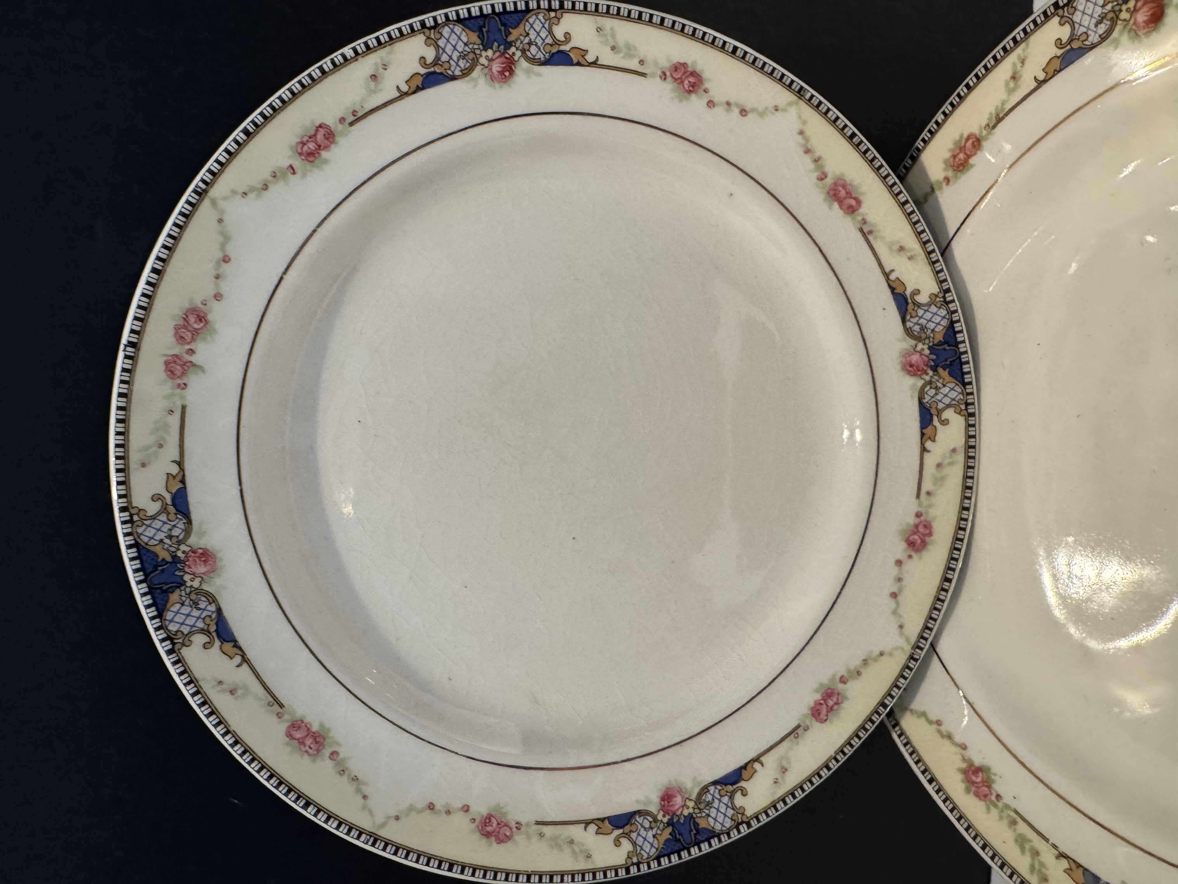 Photo 1 of 10- 6” UNIVERSAL CAMBRIDGE BREAD PLATES