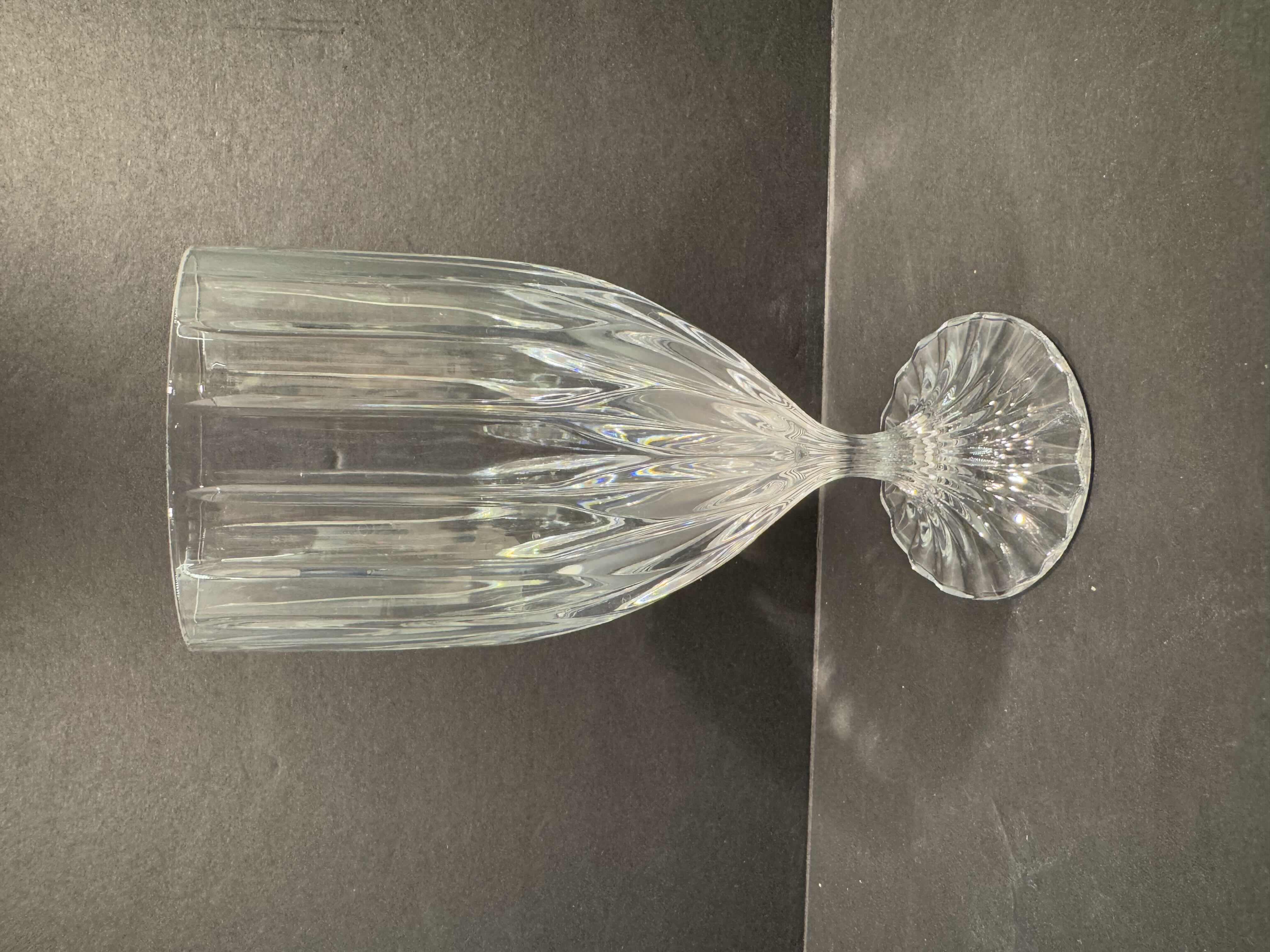 Photo 3 of 6- CRYSTAL WATER GOBLETS