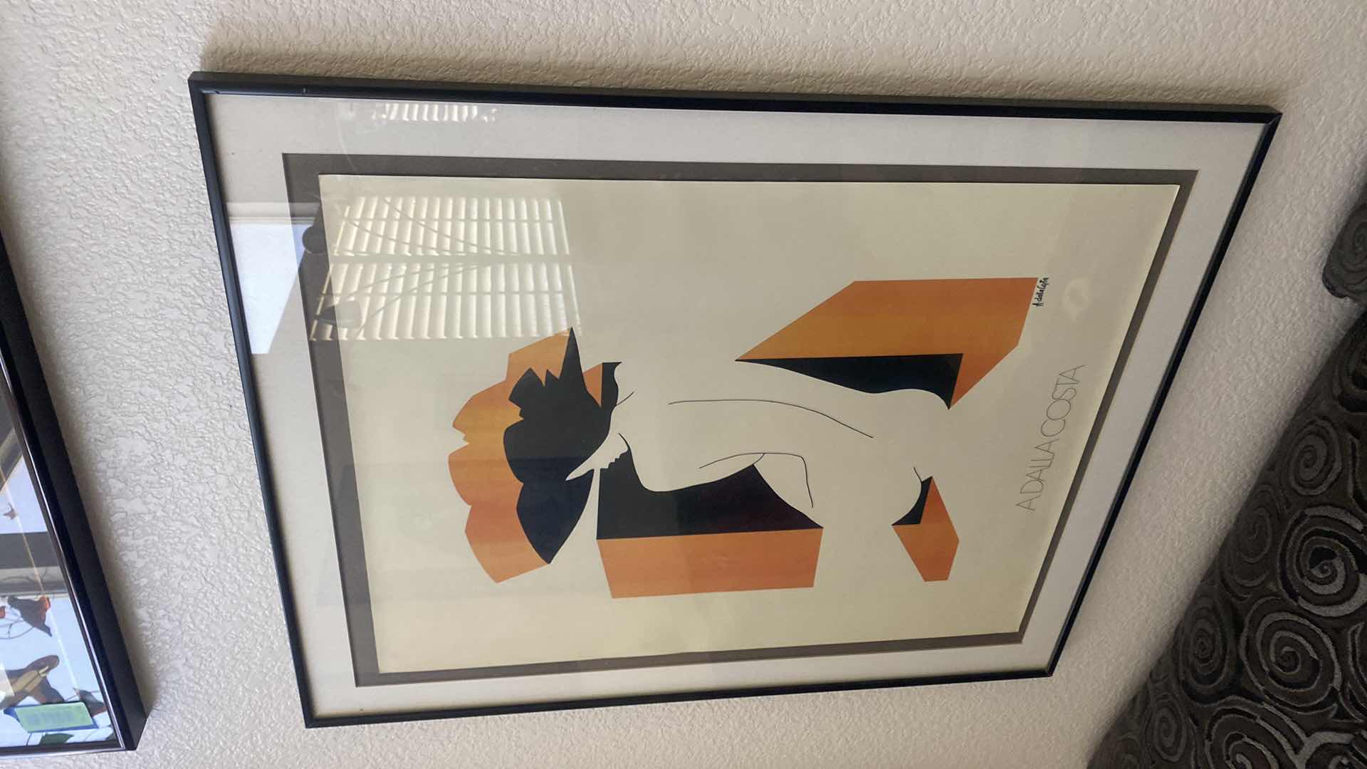 Photo 1 of FRAMED A DALLA COSTA NUDE PRINT ARTWORK 24” x 30”