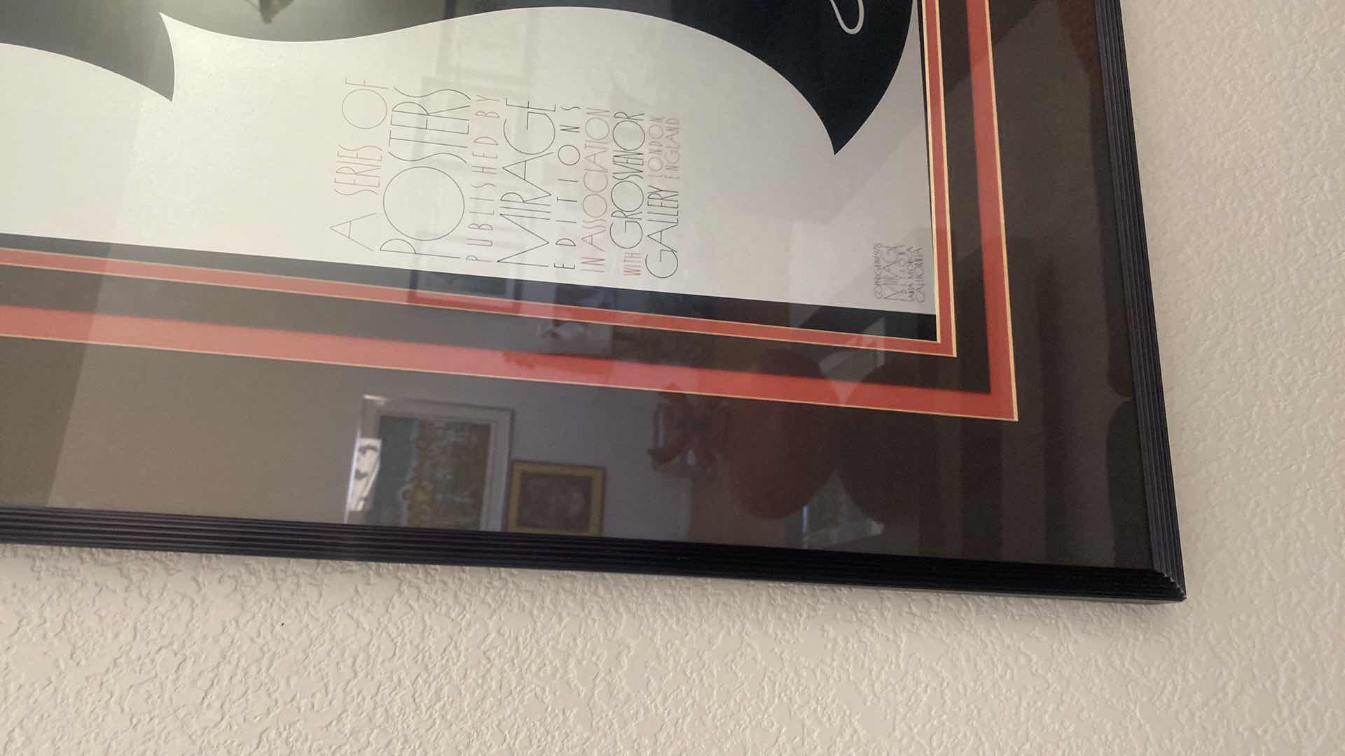 Photo 1 of FRAMED ERTE SIGNED PRINT ARTWORK 30” x 40”