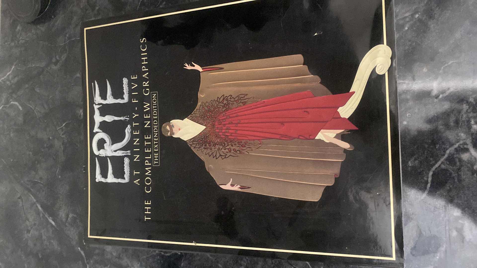 Photo 1 of ERTE COFFEE TABLE BOOK AND CATALOGUES