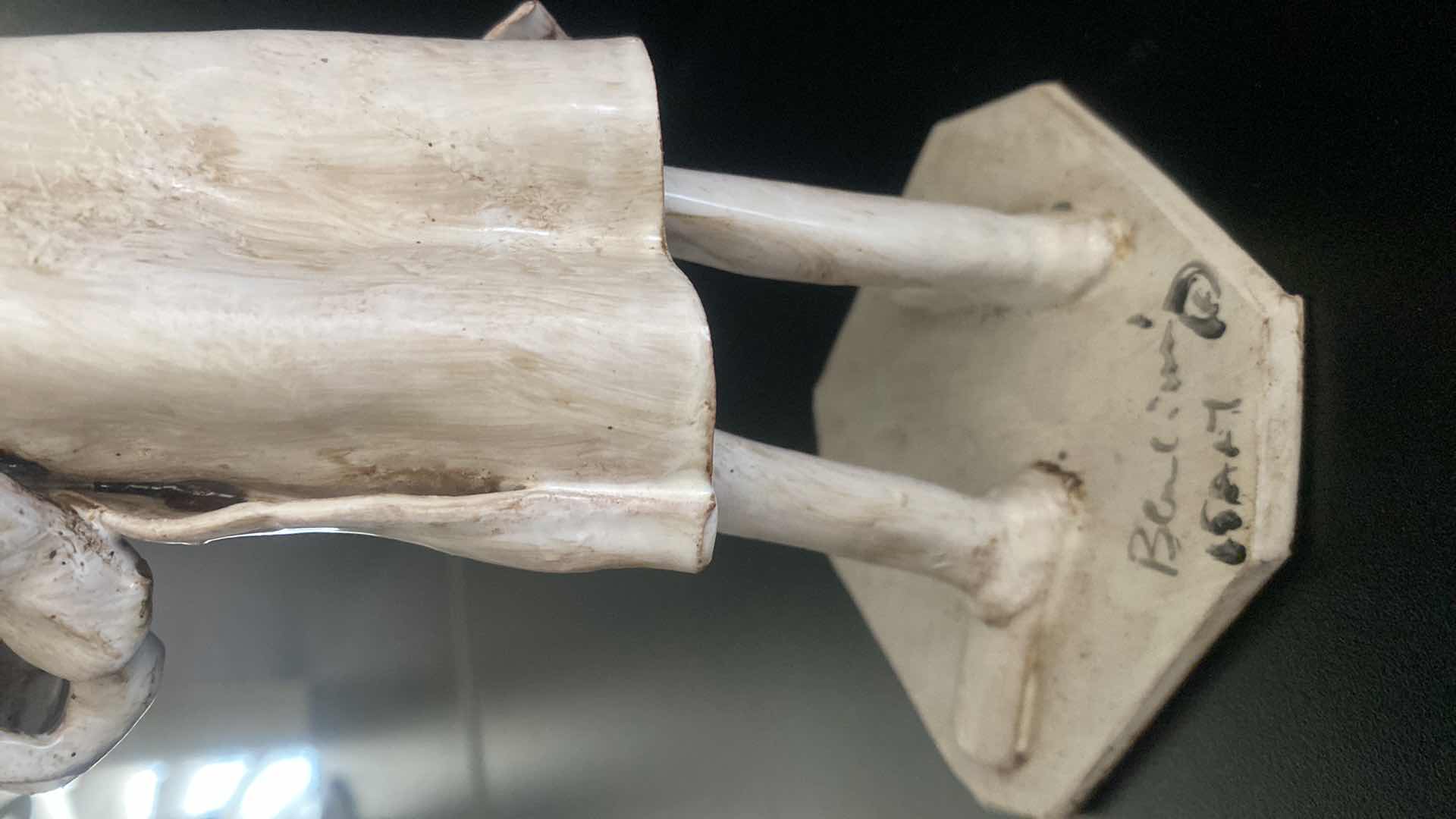 Photo 1 of $55 SIGNED DINO BENCINI ITALIAN FIGURINE H 10”