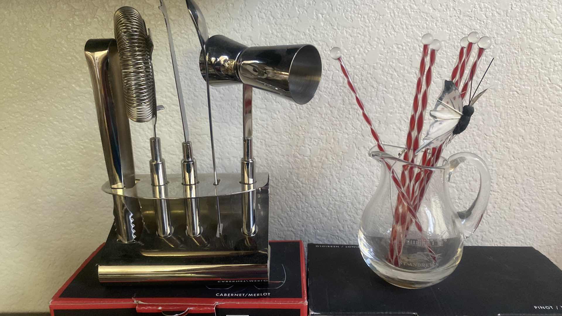 Photo 1 of ASSORTED BARWARE