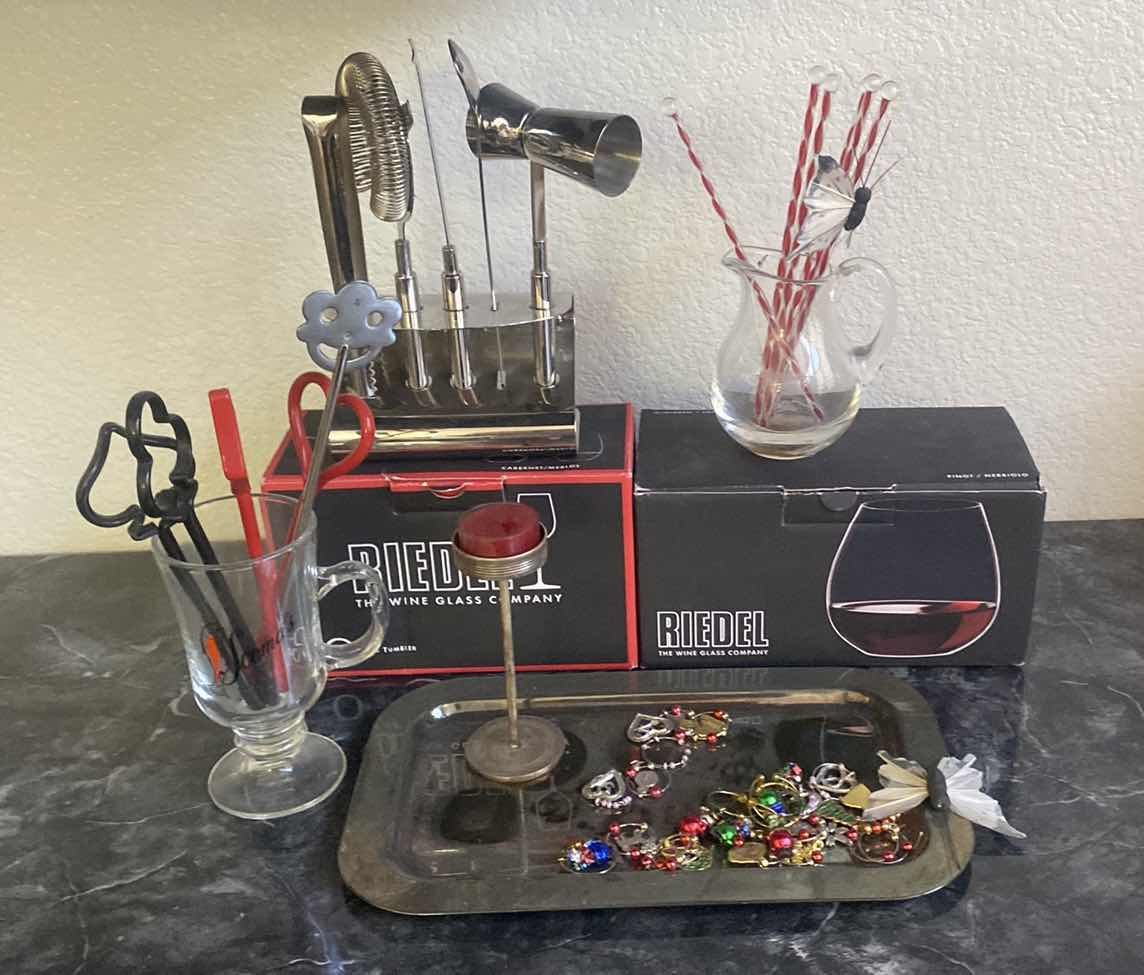 Photo 1 of ASSORTED BARWARE