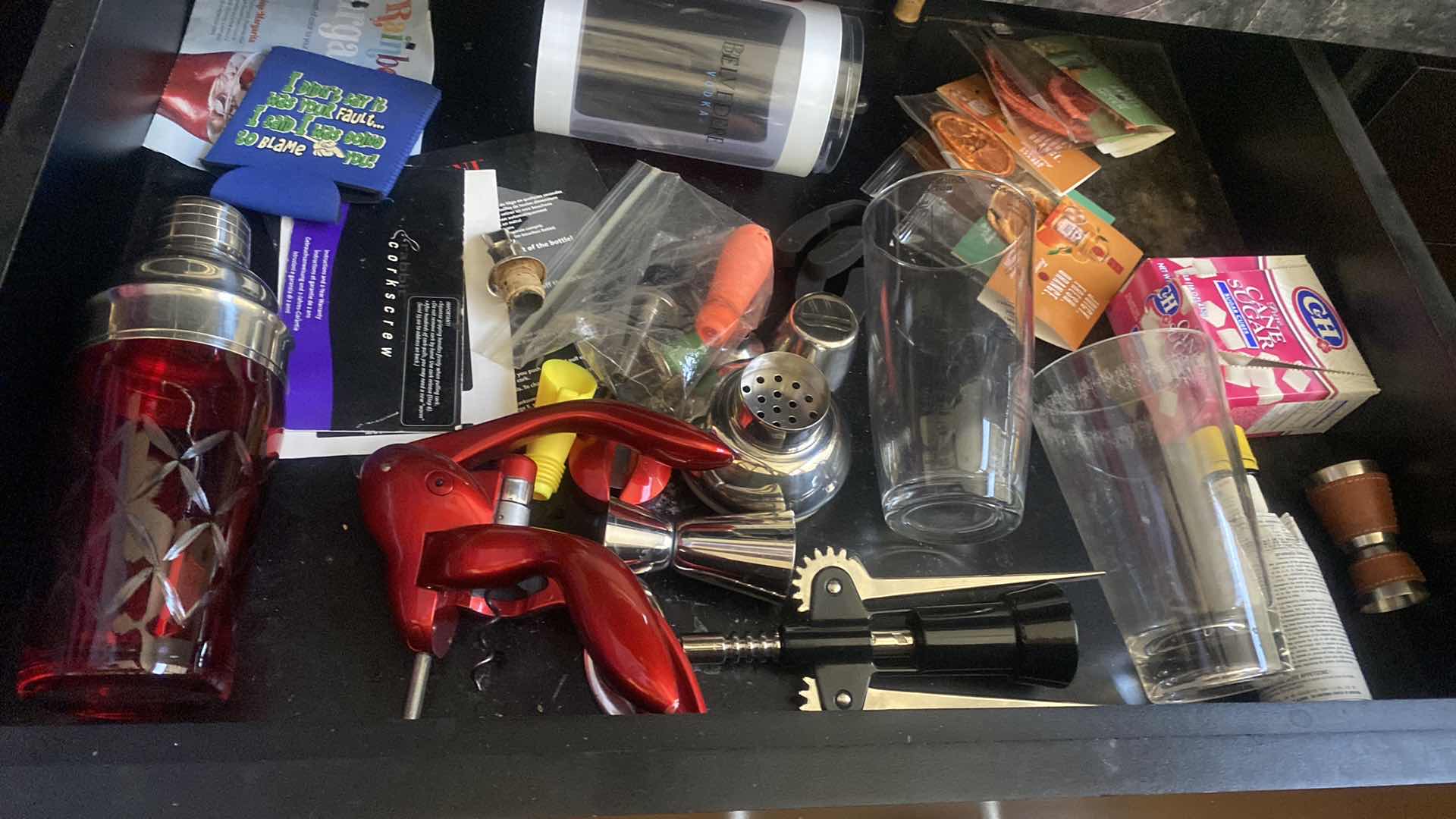 Photo 1 of CONTENTS 2 DRAWERS BAR