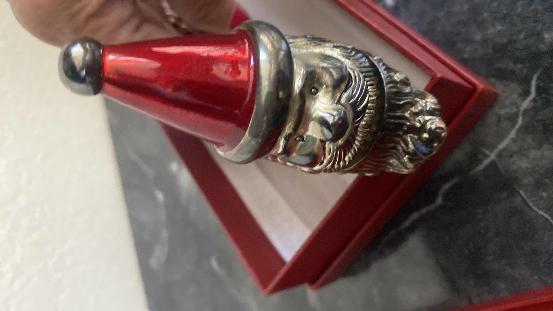 Photo 1 of CHRISTMAS 2002 SALT & PEPPER AND NUTCRACKER FRIM NIEMAN MARCUS - SILVERPLATE