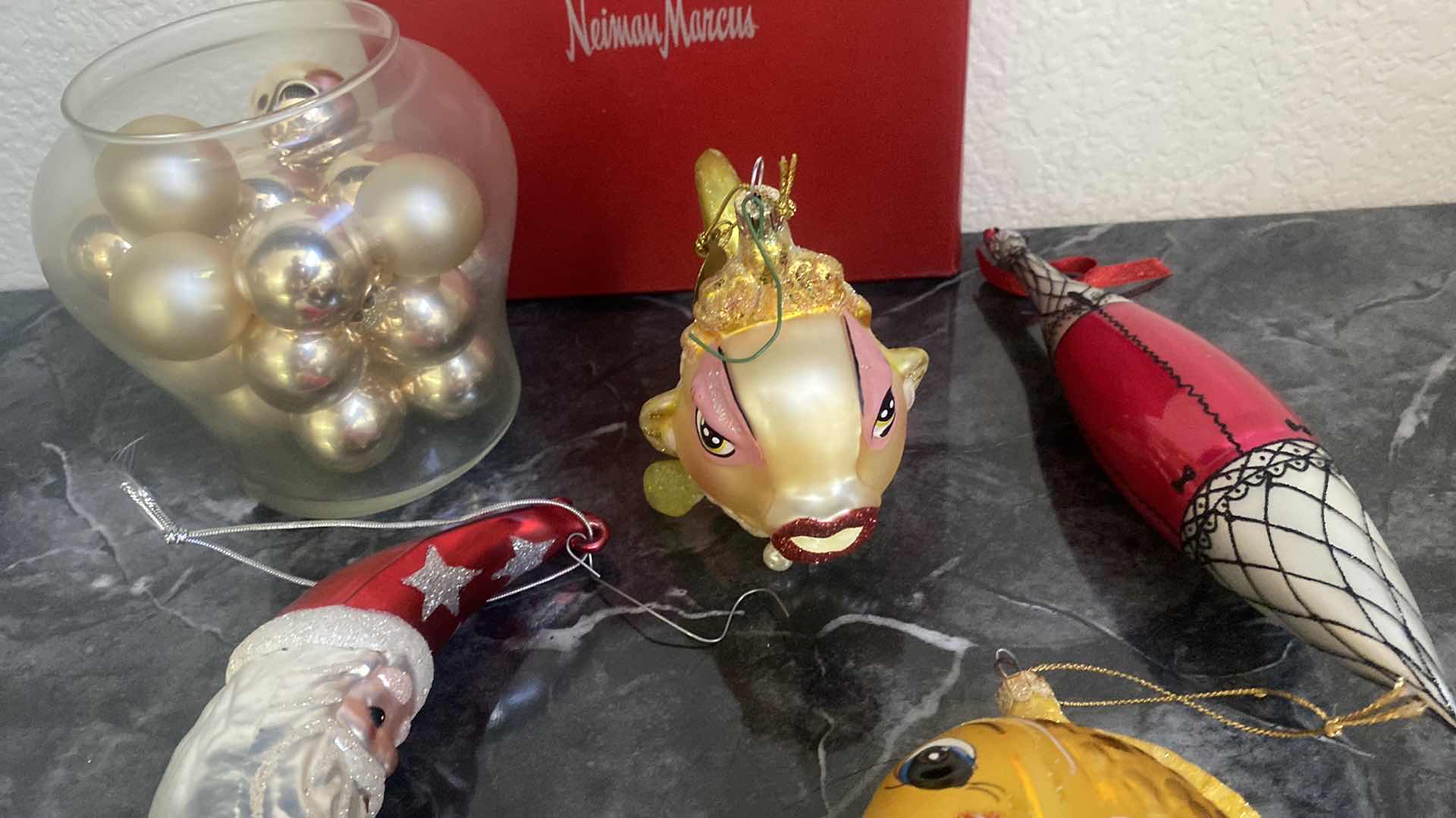 Photo 1 of HOLIDAY ORNAMENTS FROM NIEMAN MARCUS AND MORE