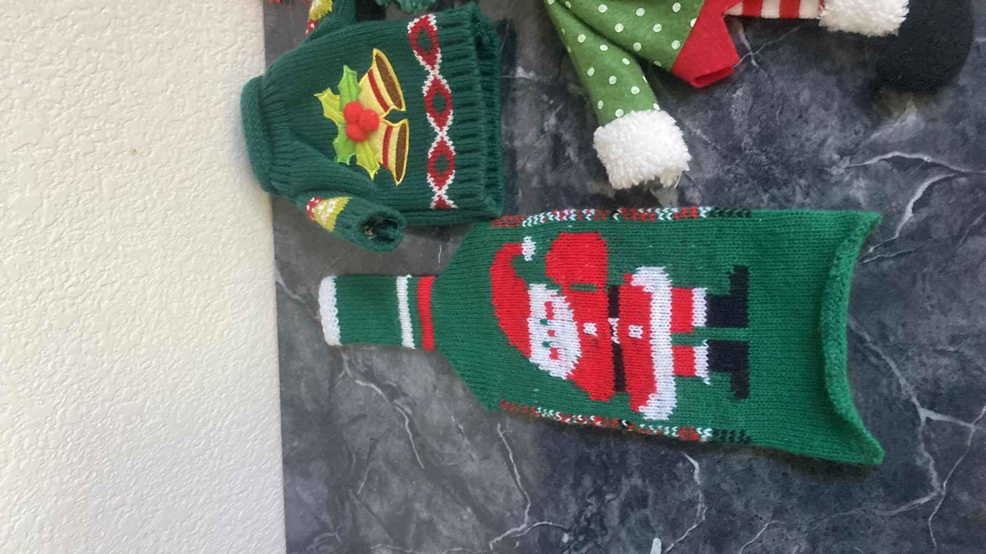 Photo 1 of HOLIDAY WINE  BOTTLE COVERS