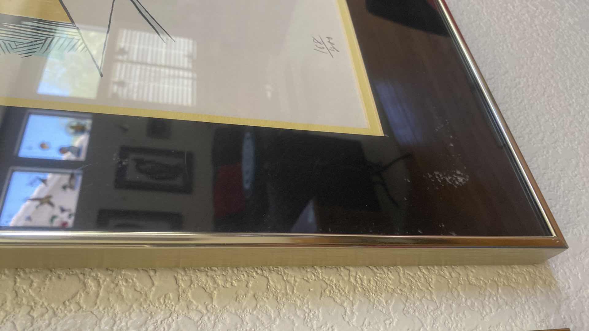 View 5 of FRAMED 168/200 “BROKE!” by GEORGE CRIONAS SIGNED ARTWORK 25” x 29”