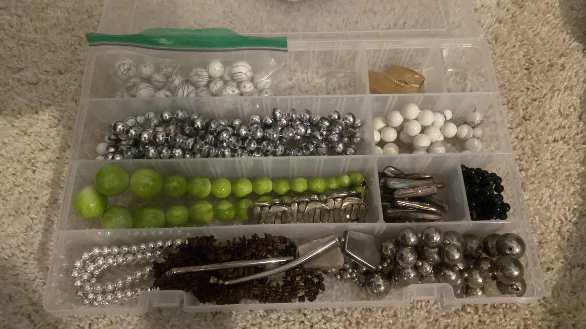 Photo 1 of COSTUME JEWELRY AND JEWELRY HOLDER