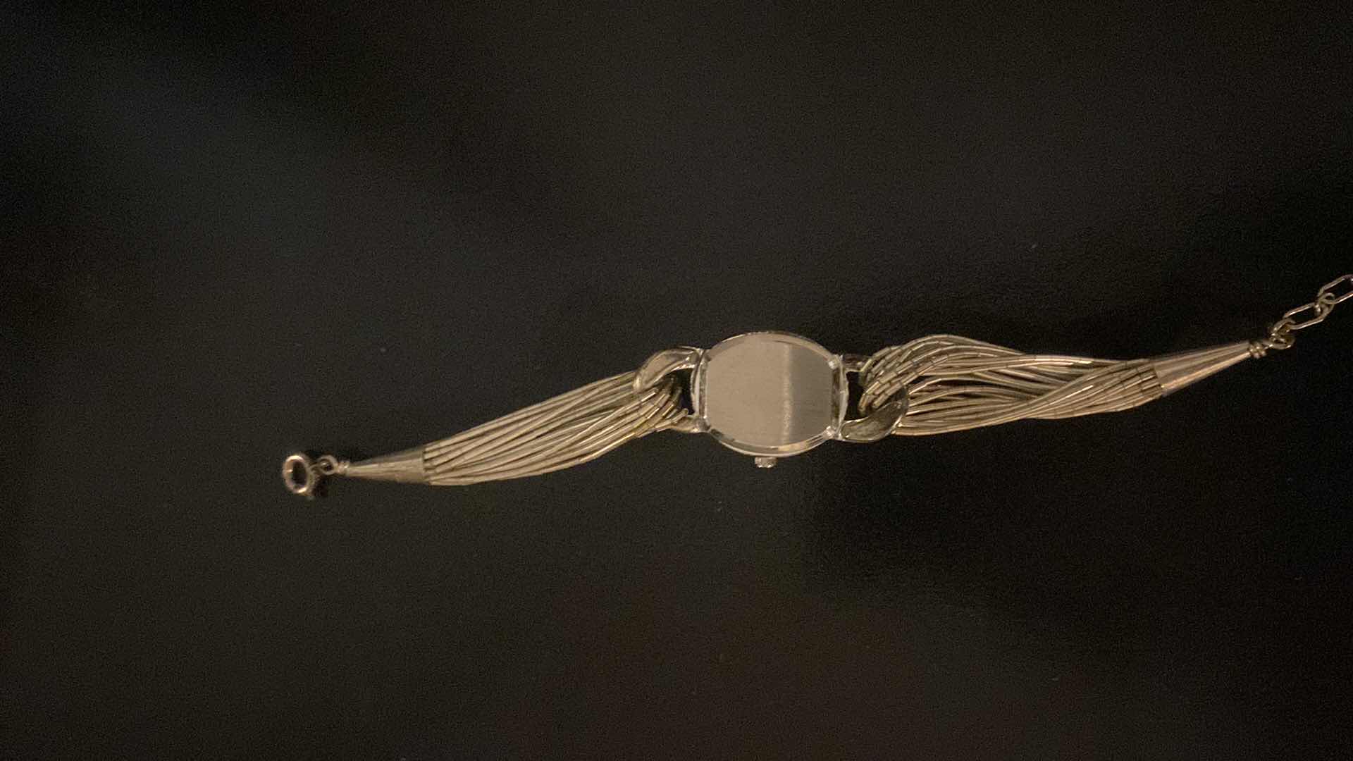 Photo 1 of 1980’S ST. MARTINS SILVER WATCH NOT MARKED WITH UNMARKED SILVER JEWELRY