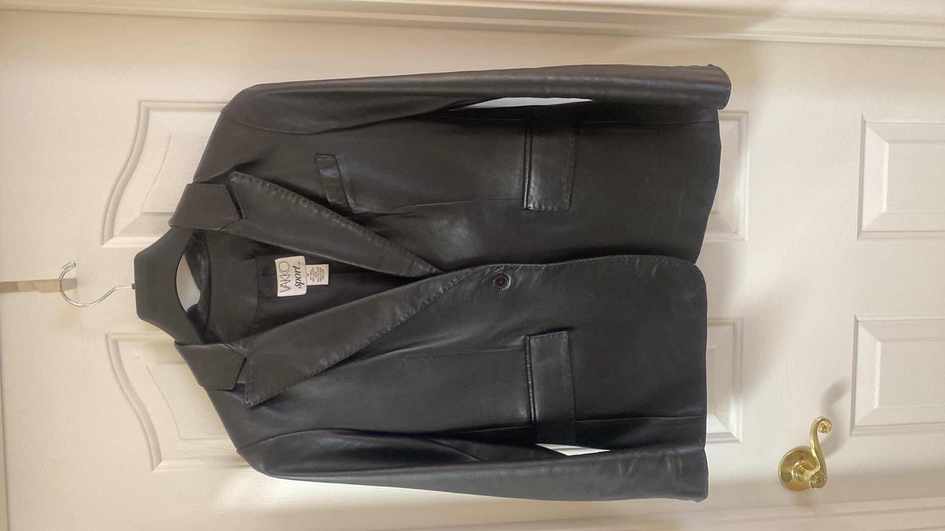 Photo 1 of LADIES SIZE MEDIUM VAKO SPORT LEATHER JACKET