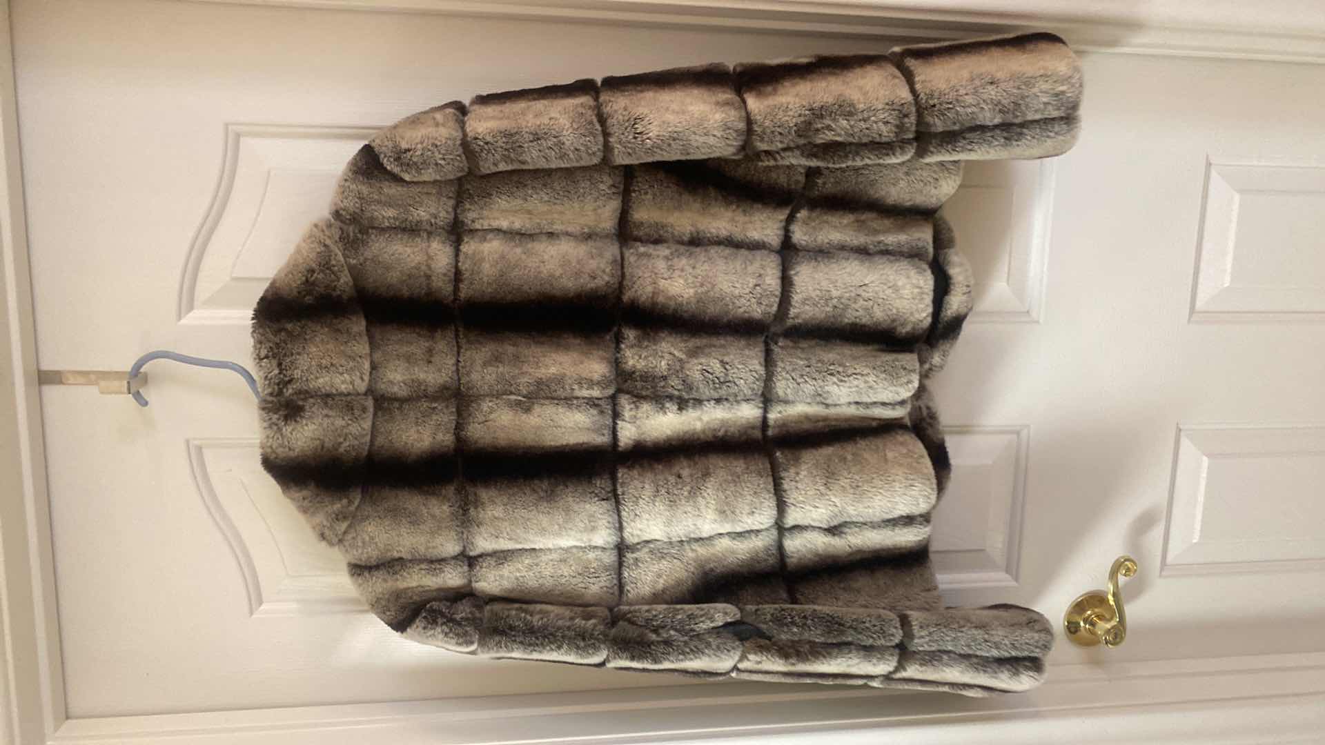 Photo 1 of LADIES SIZE MEDIUM CHOSEN COUTURE COLLECTION FAUX FUR JACKET