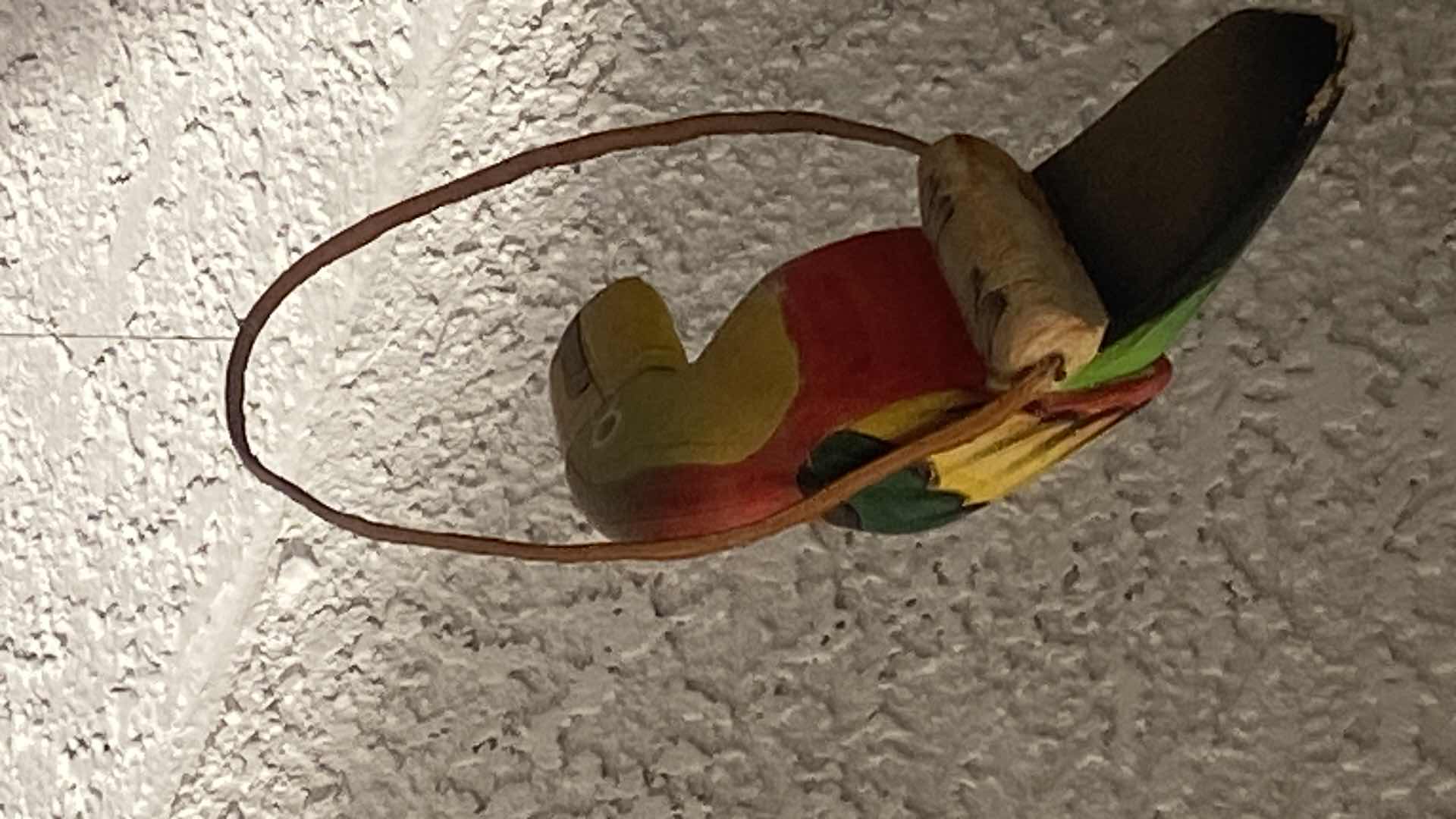 Photo 1 of HANGING ITEMS ON STUCCO PATIO SEE PICTURES