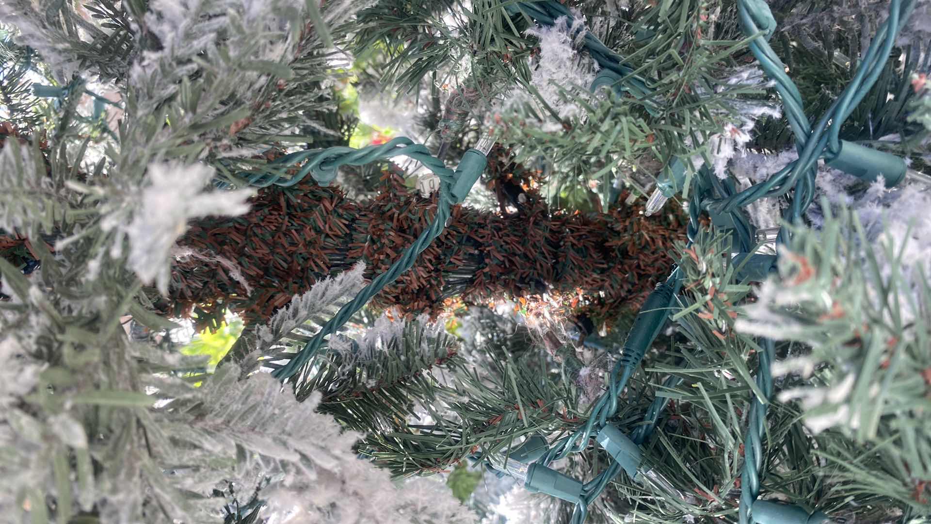 Photo 1 of FAUX LIGHTED CHRISTMAS TREE 8’ 6”