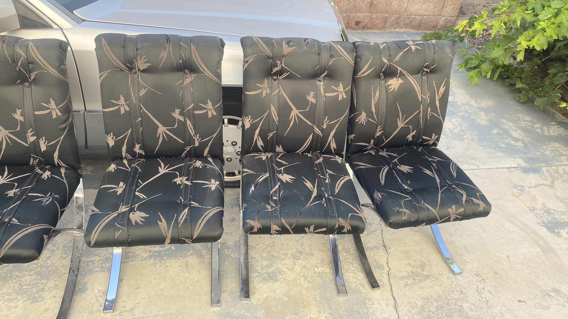 Photo 1 of 6 DINING CHAIRS - NEED REUPHOLSTERED