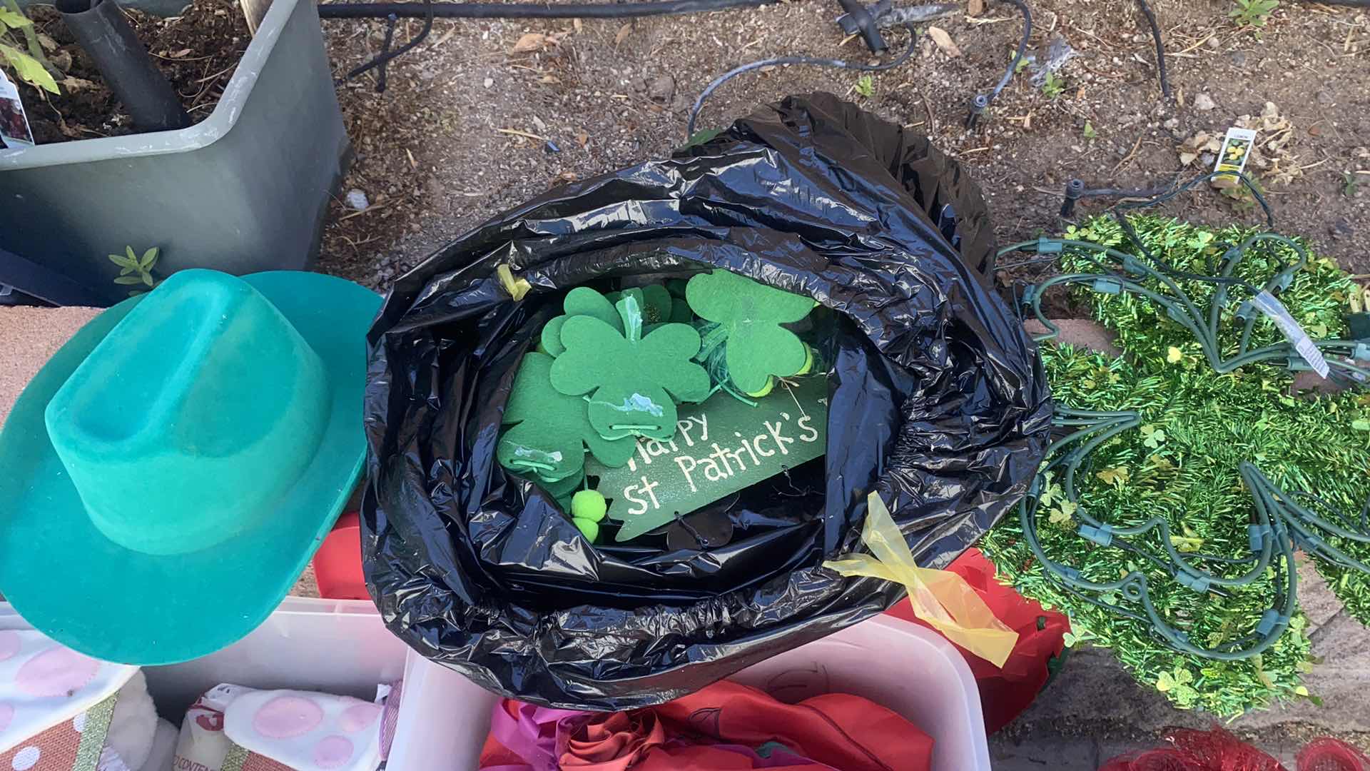 Photo 1 of ASSORTED HOLIDAY DECOR VALENTINES, ST PATRICKS, EASTER & 4th OF JULY