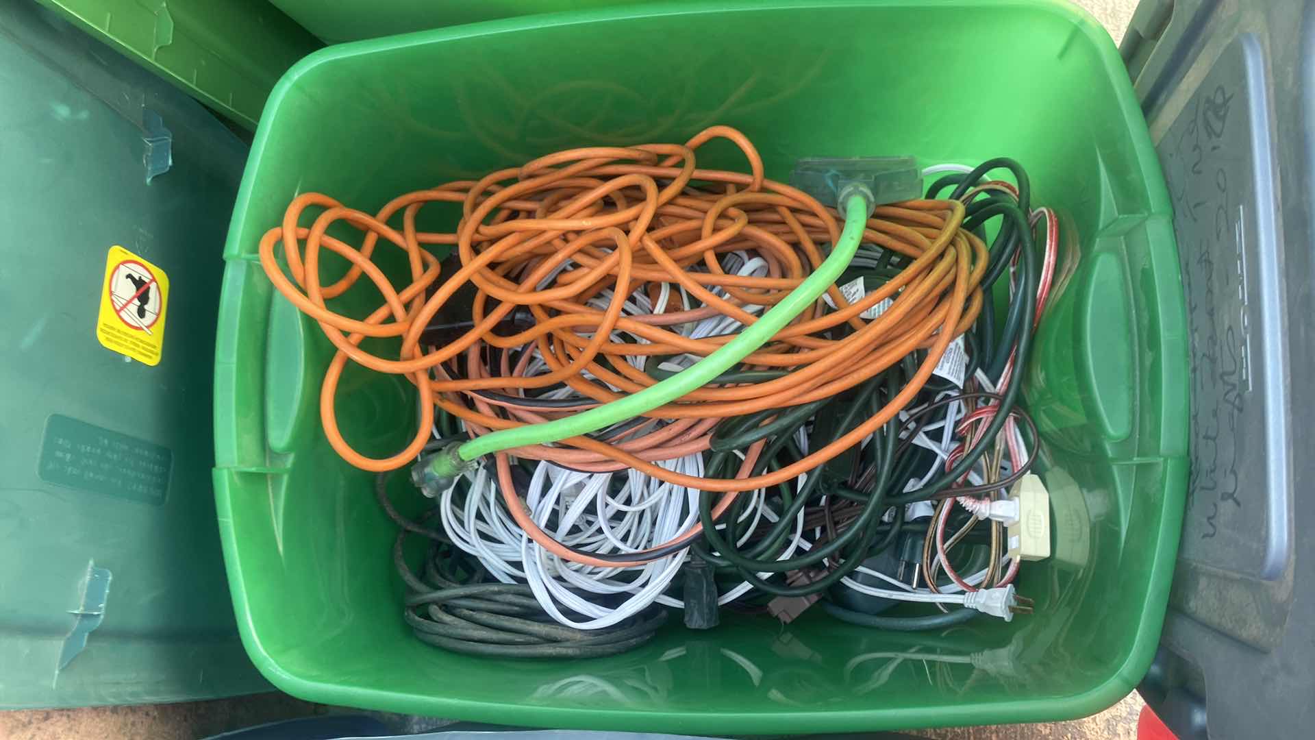 Photo 1 of 4 TOTES HOLIDAY LIGHTS & EXTENSION CORDS