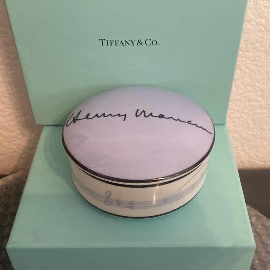 View 1 of 2004 TGE YEAR OF  MANCINI TRINKET DISH FROM TIFFANYS