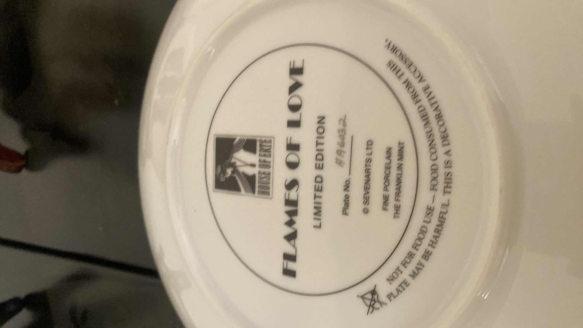 Photo 1 of 5 ERTE COLLECTIBLE DISHES 8” WITH STANDS