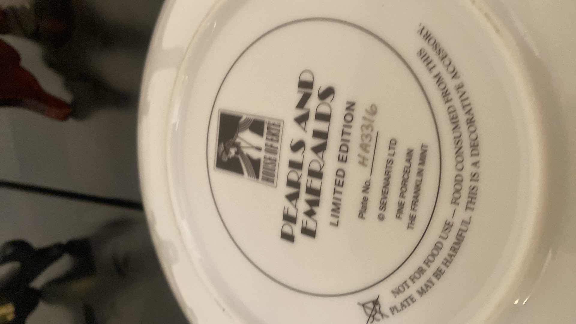 Photo 1 of 5 ERTE COLLECTIBLE DISHES 8” WITH STANDS