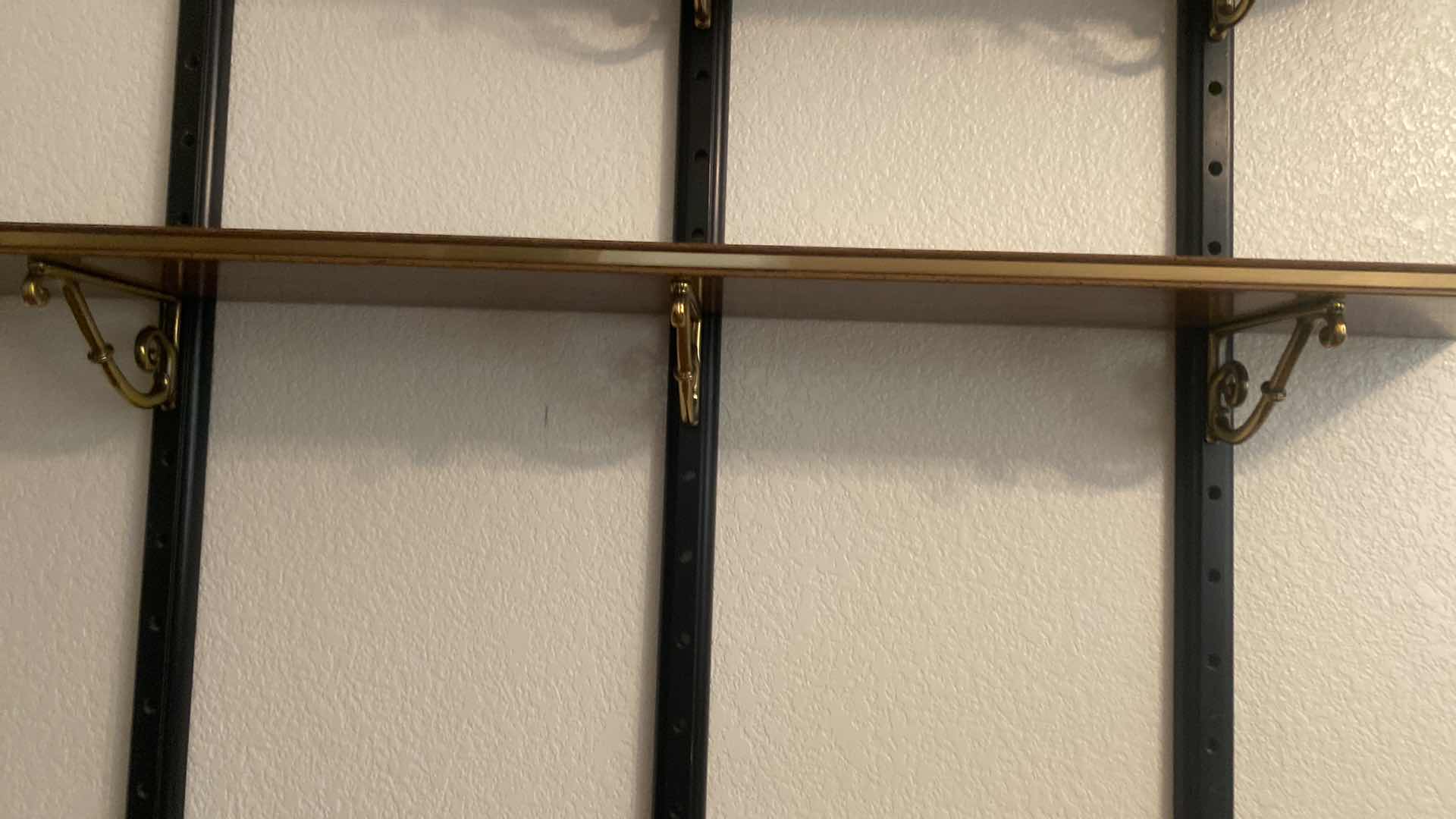 Photo 1 of 4 SHELF WALL UNIT ADJUSTABLE SHELVES 48” x 58”