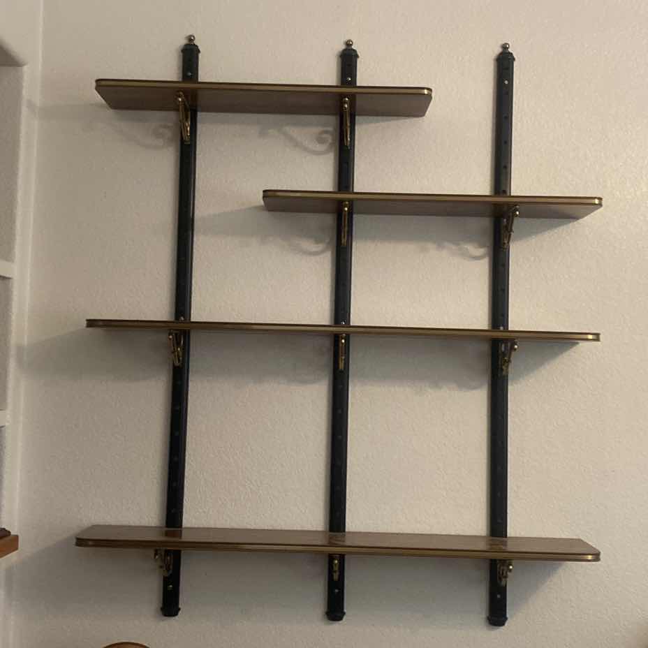 Photo 1 of 4 SHELF WALL UNIT ADJUSTABLE SHELVES 48” x 58”