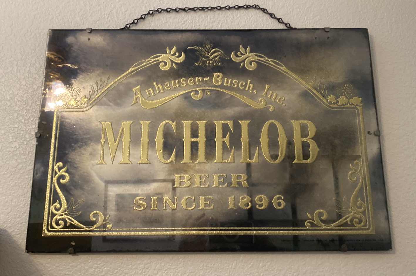 Photo 1 of ANHEUSER- BUSCH INC SIGN 24” X 16”