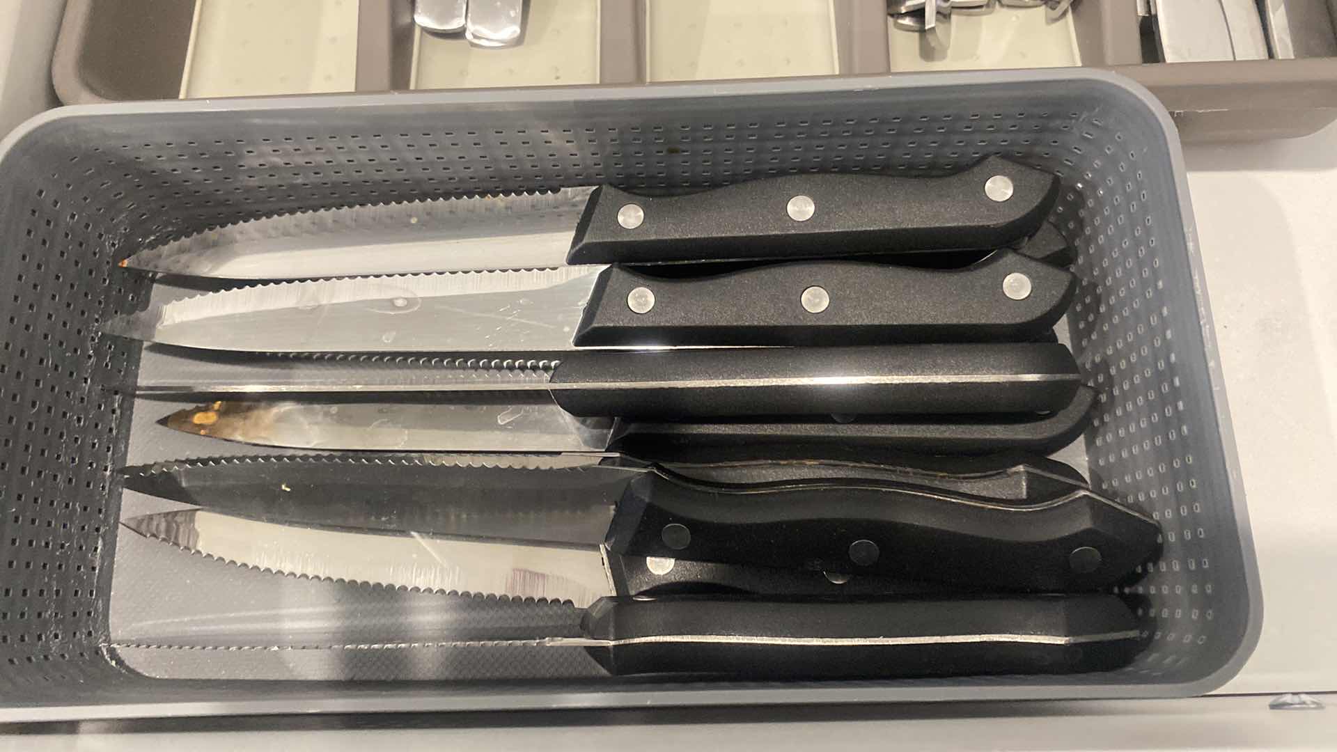 Photo 1 of CONTENTS OF KITCHEN CABINET SILVERWARE