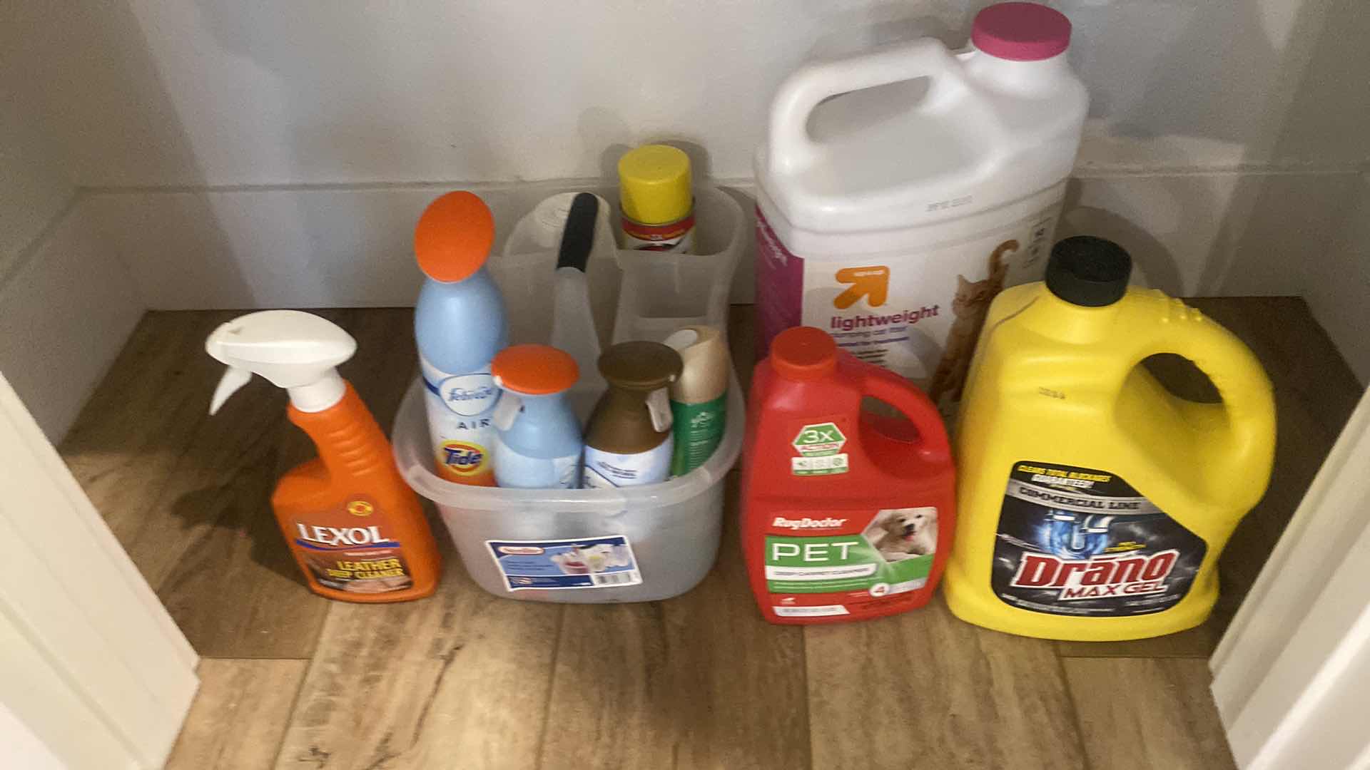 Photo 1 of CONTENTS KITCHEN PANTRY CLEANING & HOUSEHOLD PRODUCTS